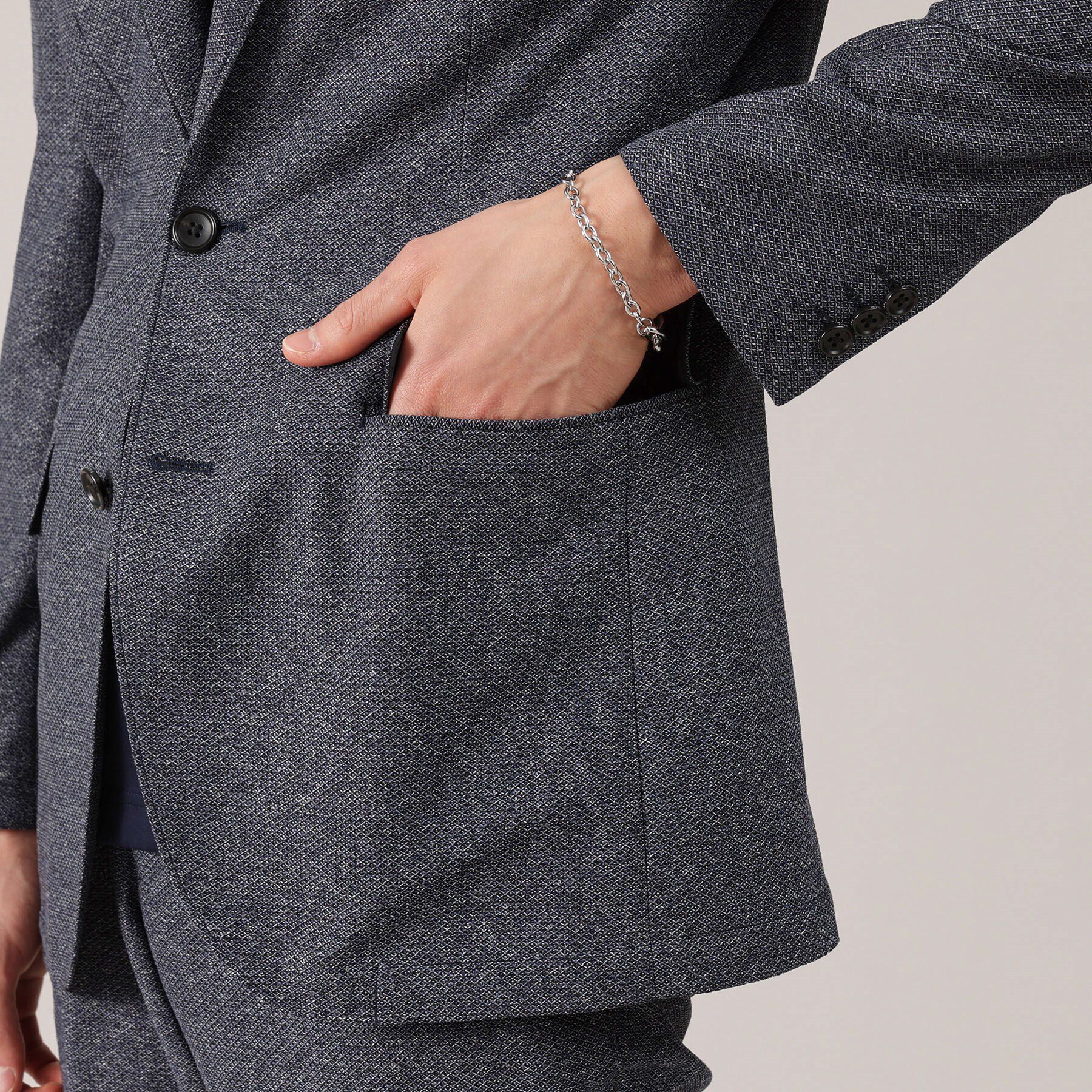 TAKEO KIKUCHI「【抗菌防臭】尾州 リネンブレンド ハニカムメッシュ ジャケット」|テーラードジャケット|