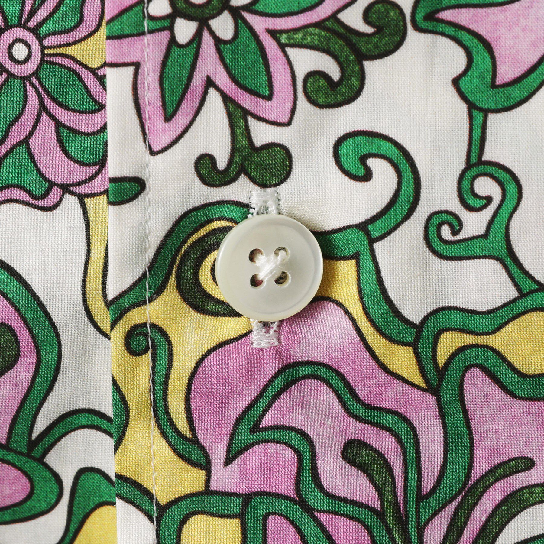 40CARATS&525「【Sサイズ～】フラワープリント半袖シャツ」|シャツ・ブラウス|