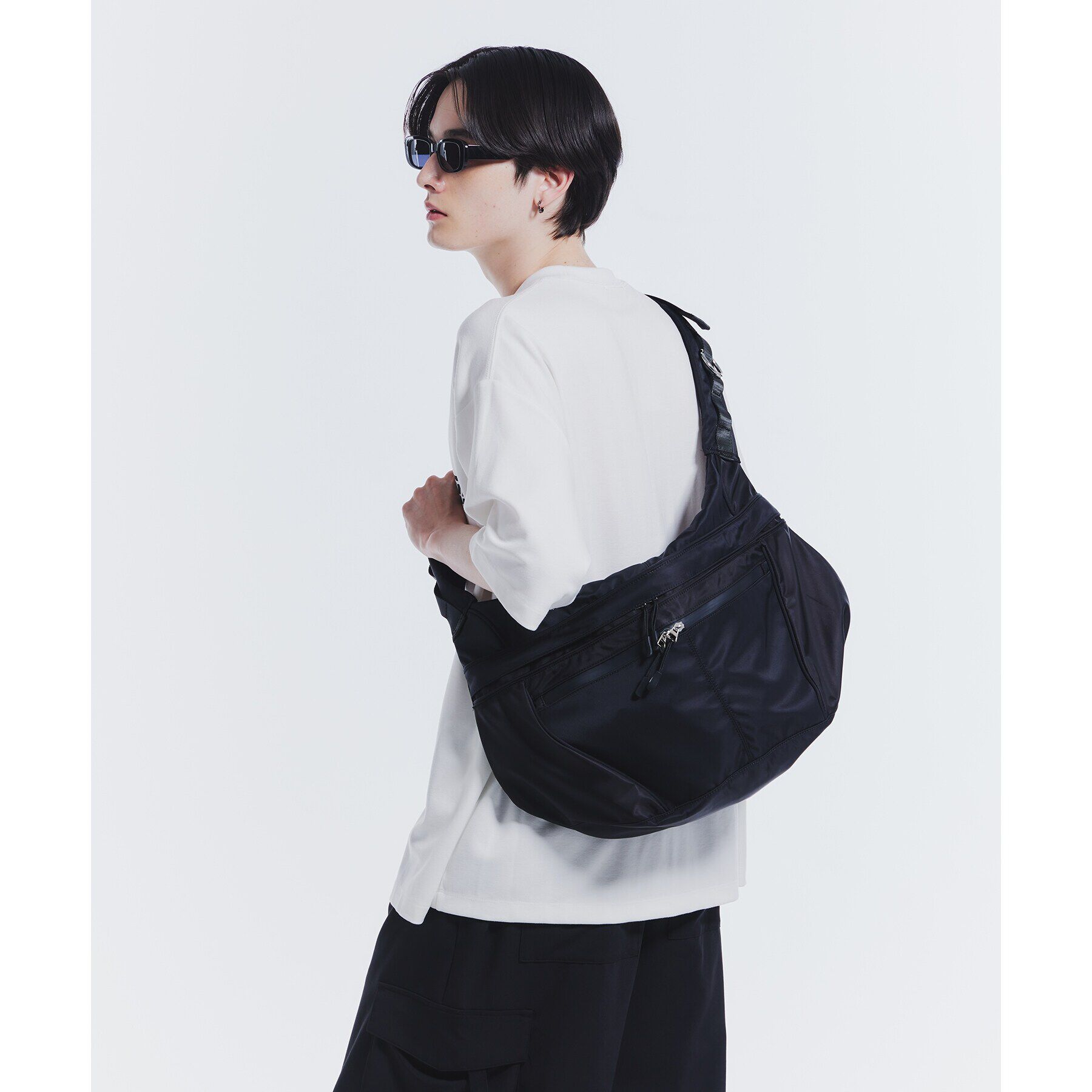 tk.TAKEO KIKUCHI「ラウンドビッグショルダーバッグ」|ショルダー・メッセンジャー|