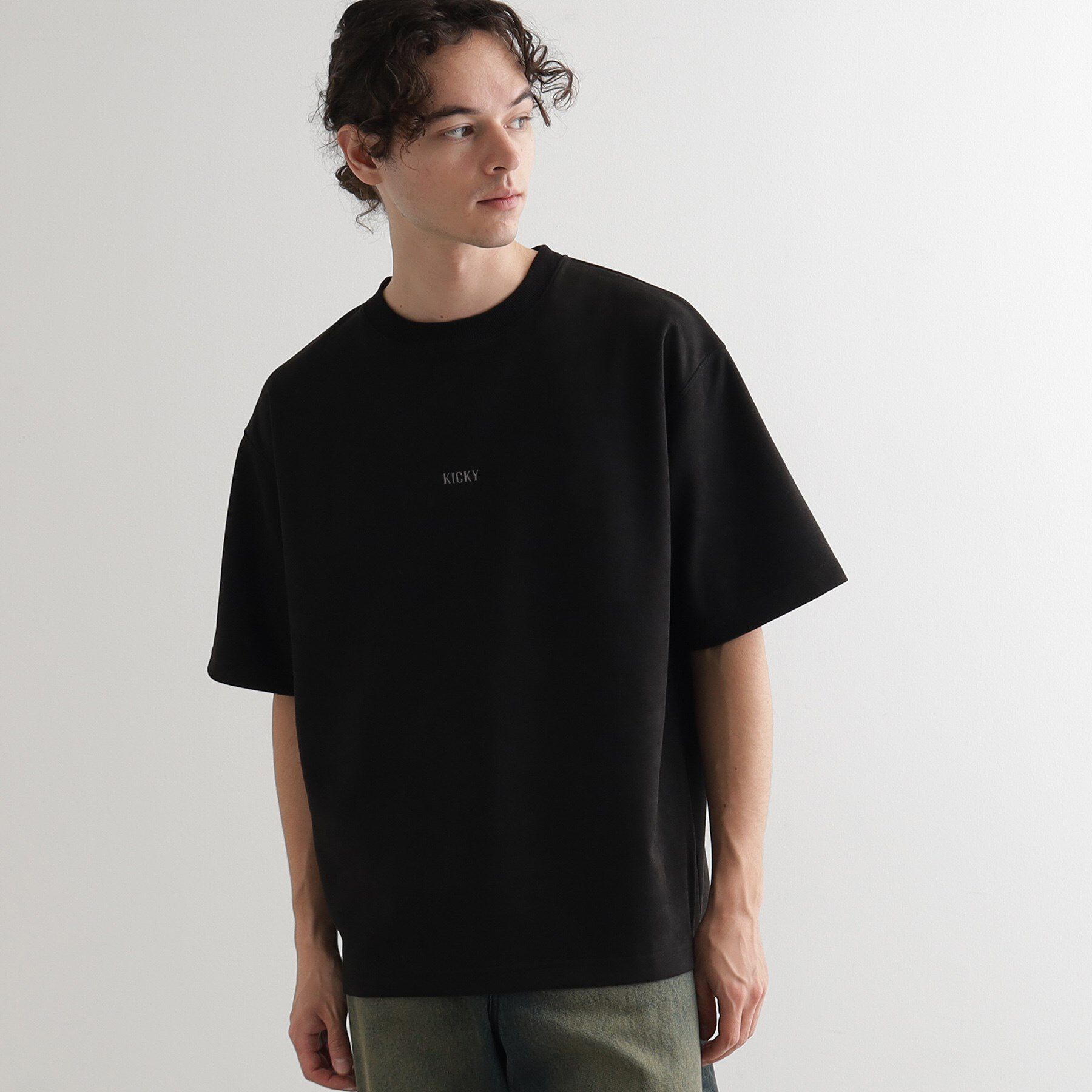 tk.TAKEO KIKUCHI「サマースウェード アブストカットソー」|Tシャツ・カットソー|