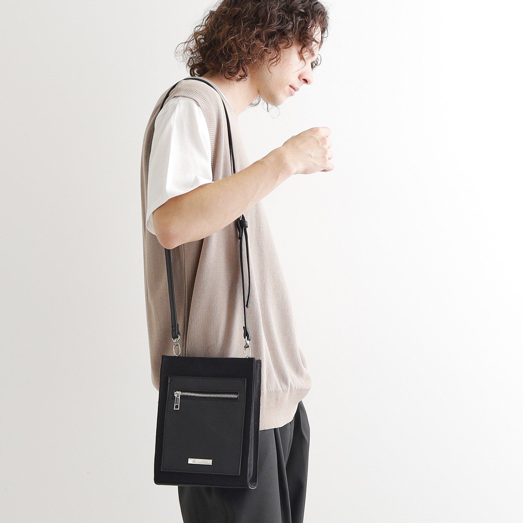 tk.TAKEO KIKUCHI「キャンバスミニショルダーバッグ」|ショルダー・メッセンジャー|