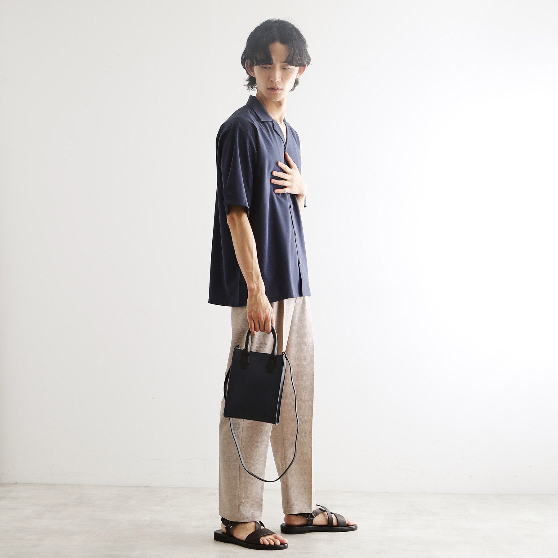 tk.TAKEO KIKUCHI「ハンドルスクエアバッグ」|ショルダー・メッセンジャー|