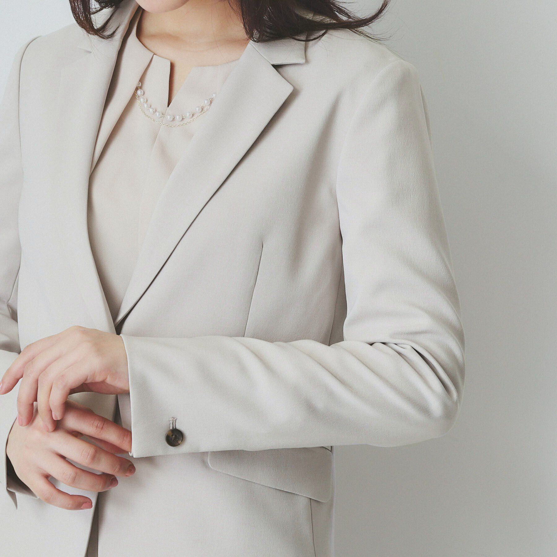 index「ドライタッチストレッチテーラードジャケット//セットアップ対応【洗濯機洗い可/イージーアイロン】」|テーラードジャケット|