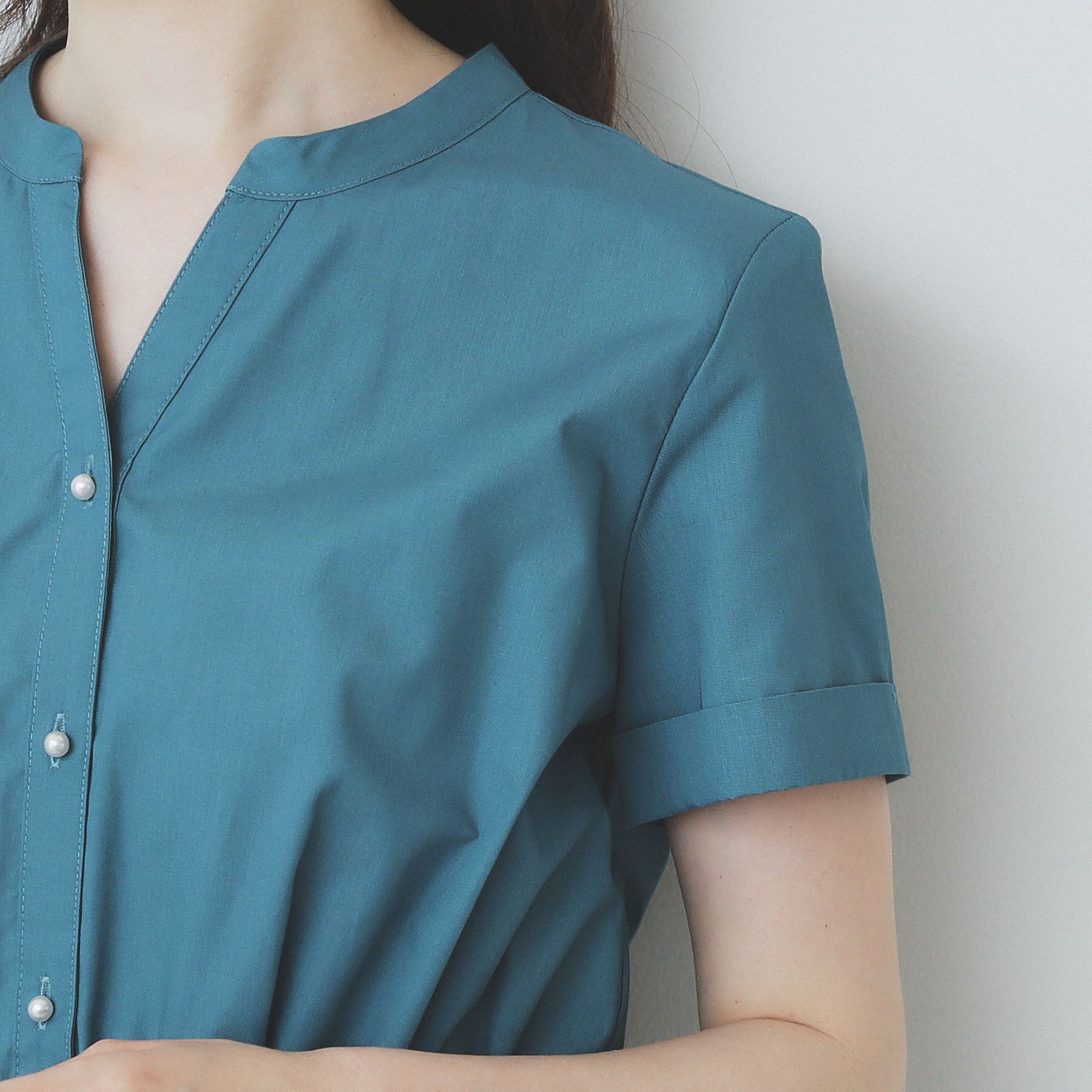 index「《andGIRL掲載》タックフレアワンピース【洗濯機洗い可/イージーアイロン】」|ワンピース|