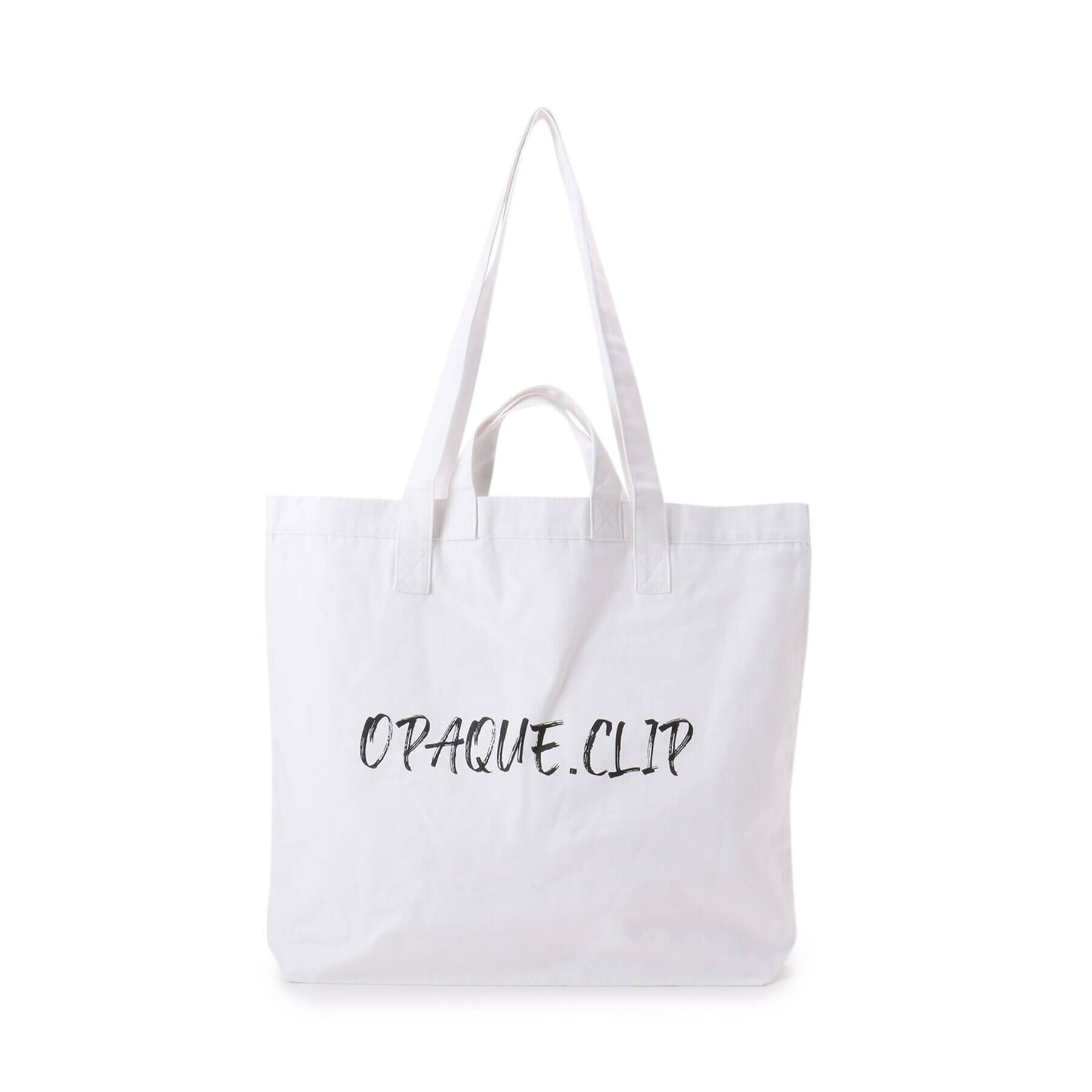 OPAQUE.CLIP「OPAQUE.CLIP エコバッグ L」|エコバッグ|ﾎﾜｲﾄ(201)