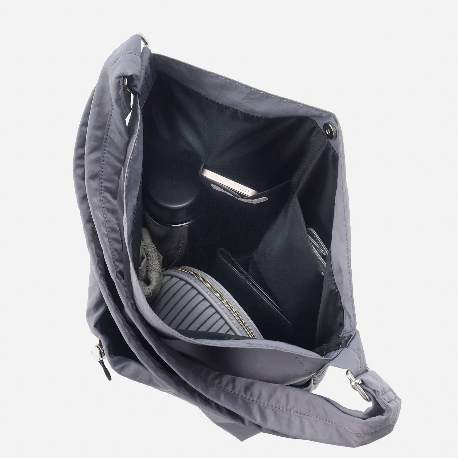 OPAQUE.CLIP「【軽量／A4サイズ対応／2WAY】フロントドロストカジュアルショルダーバッグ」|ショルダー・メッセンジャー|