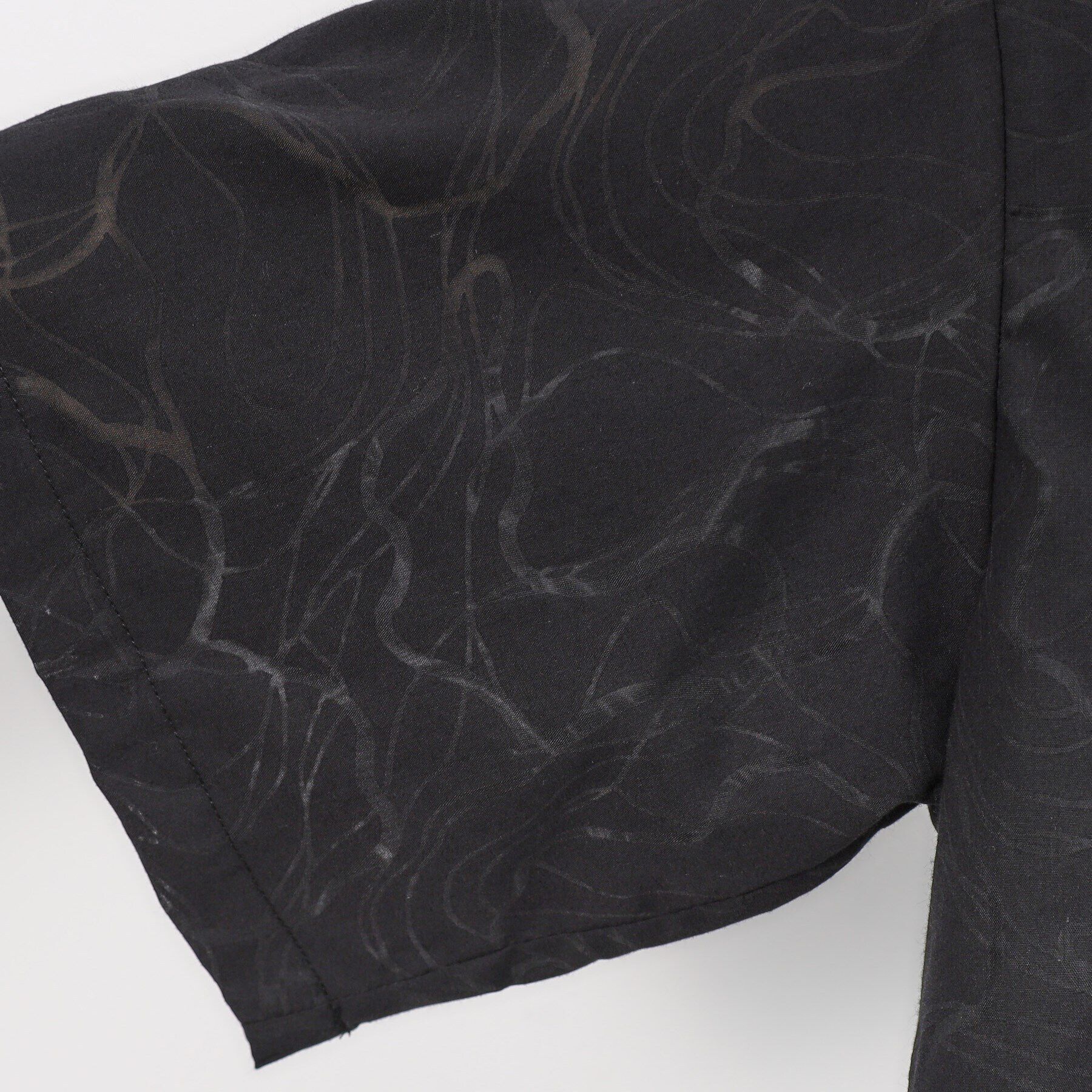 OPAQUE.CLIP「オパール柄ハーフスリーブシャツ【洗濯機洗い可】」|シャツ・ブラウス|