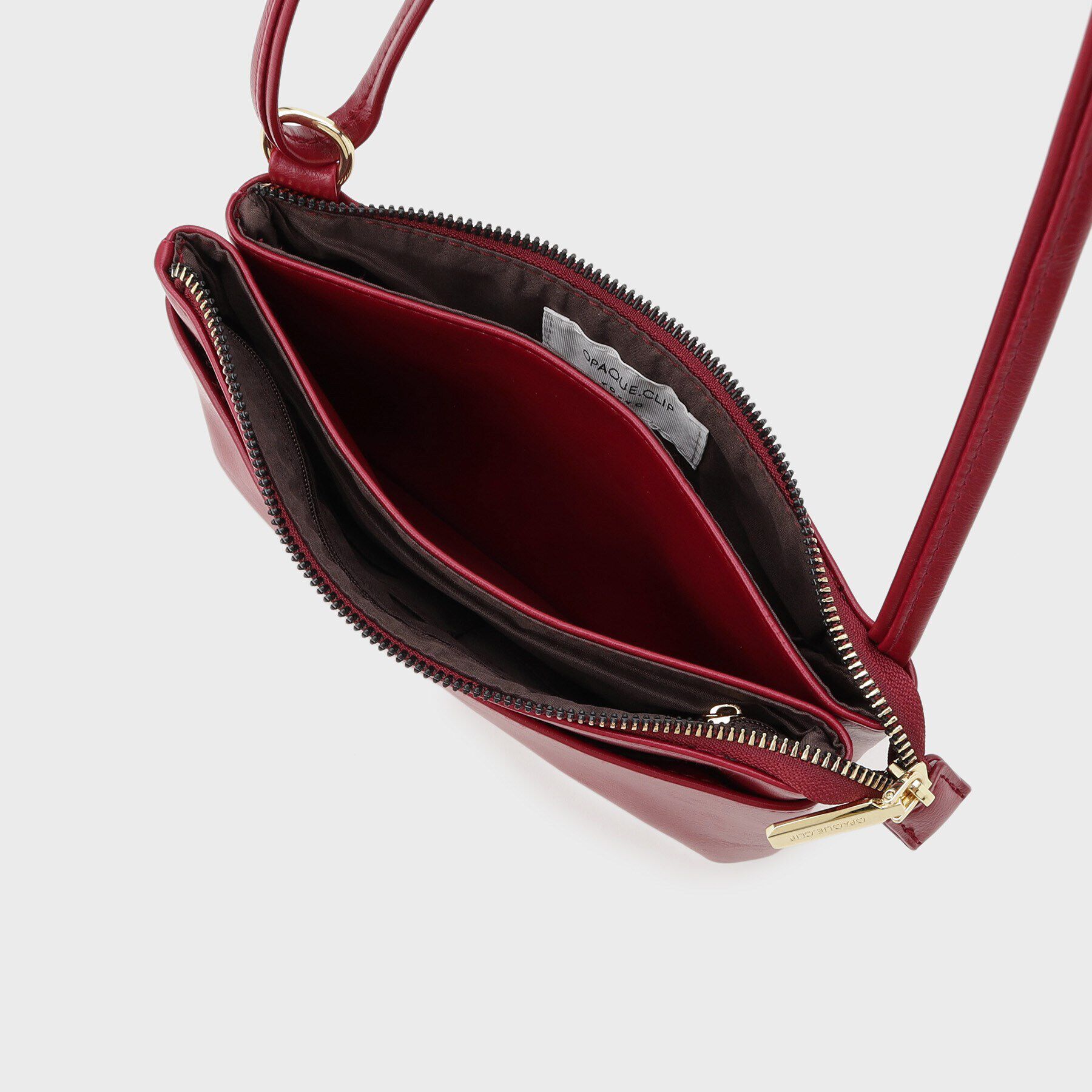 OPAQUE.CLIP「【マルチポケット】三層ミニショルダーバッグ」|ショルダー・メッセンジャー|