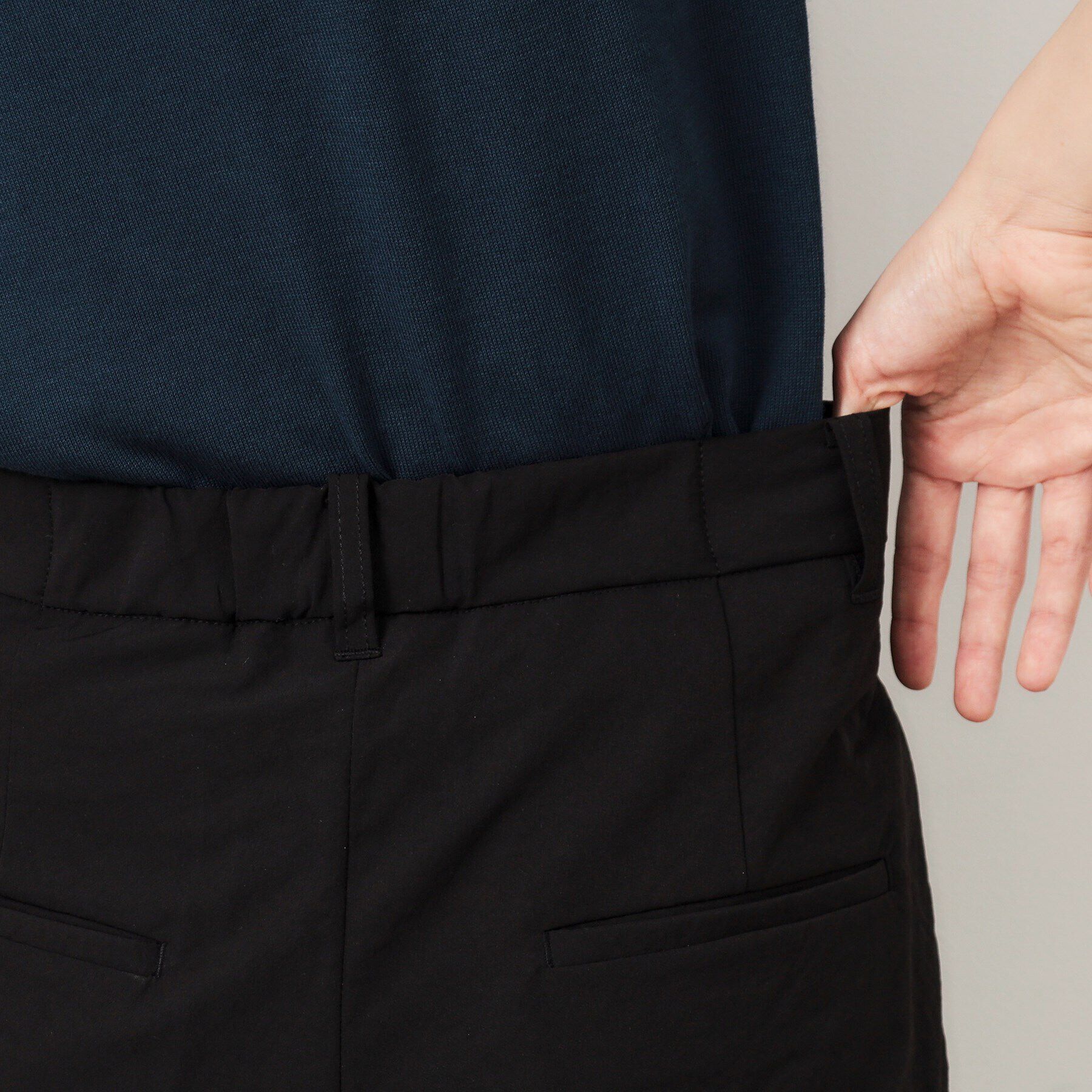 OPAQUE.CLIP「ストレッチ チノワイドパンツ【洗濯機洗い可】」|その他|