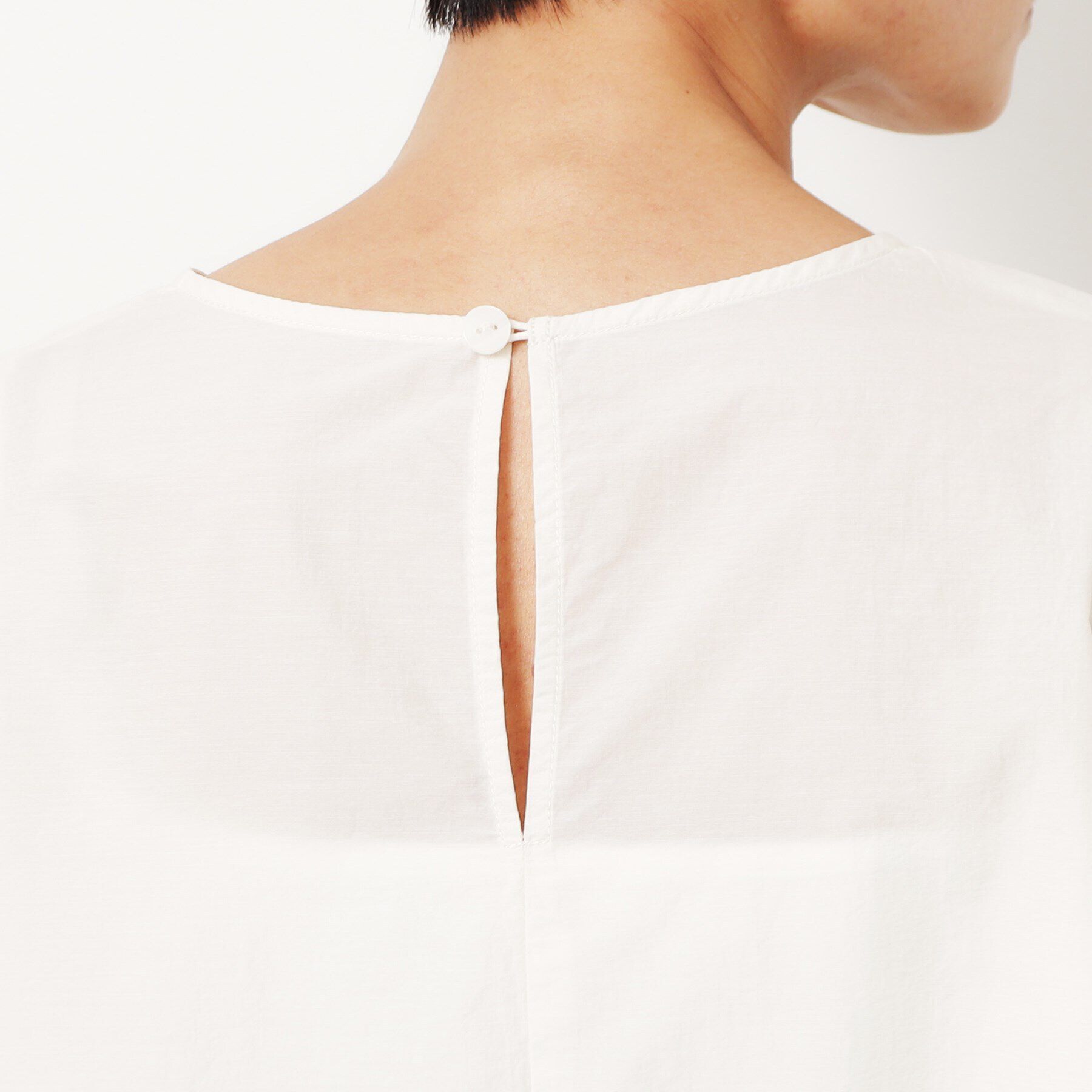 OPAQUE.CLIP「《美人百花掲載》フリル重ねスリーブブラウス【洗濯機洗い可】」|シャツ・ブラウス|