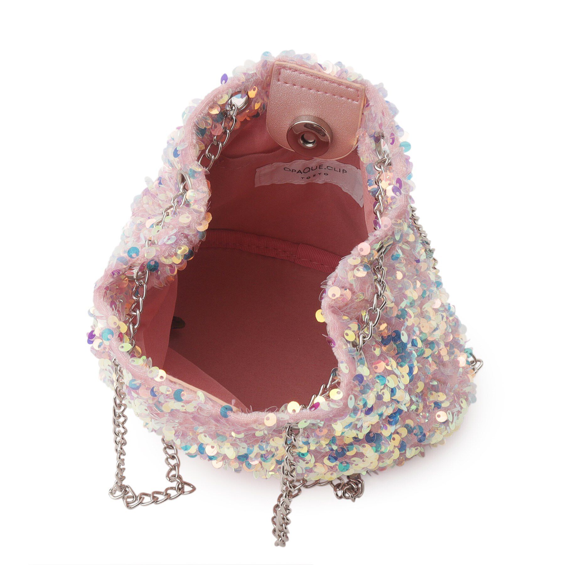 OPAQUE.CLIP「【2WAY】スパンコール巾着ミニショルダーバッグ」|ショルダー・メッセンジャー|
