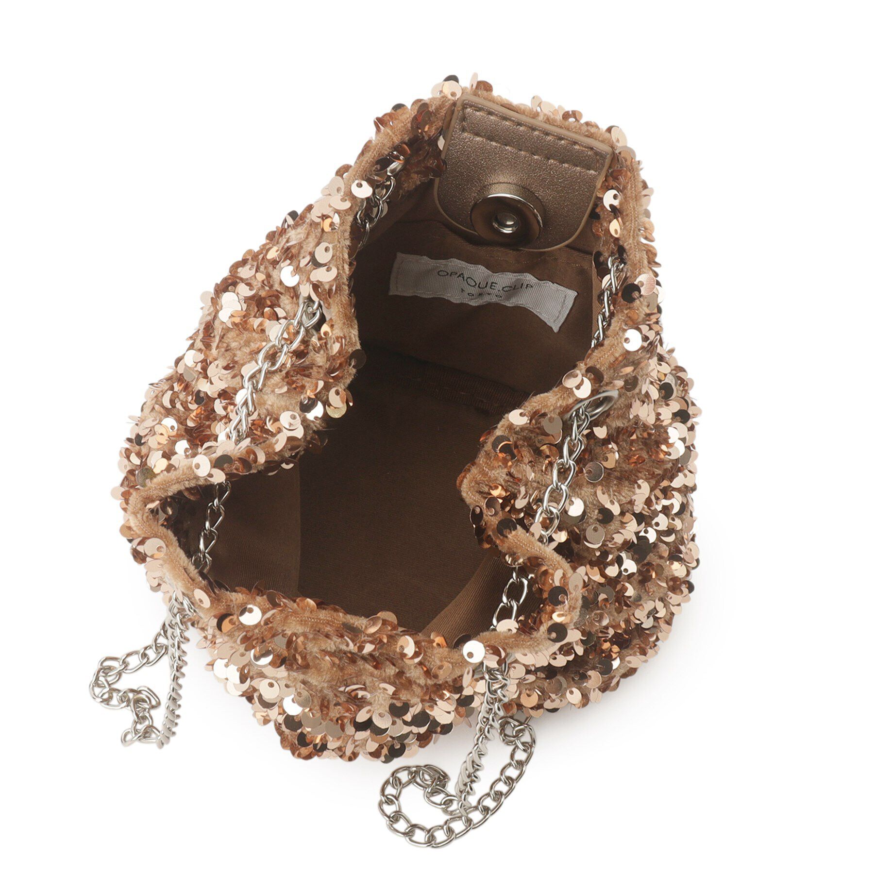OPAQUE.CLIP「【2WAY】スパンコール巾着ミニショルダーバッグ」|ショルダー・メッセンジャー|