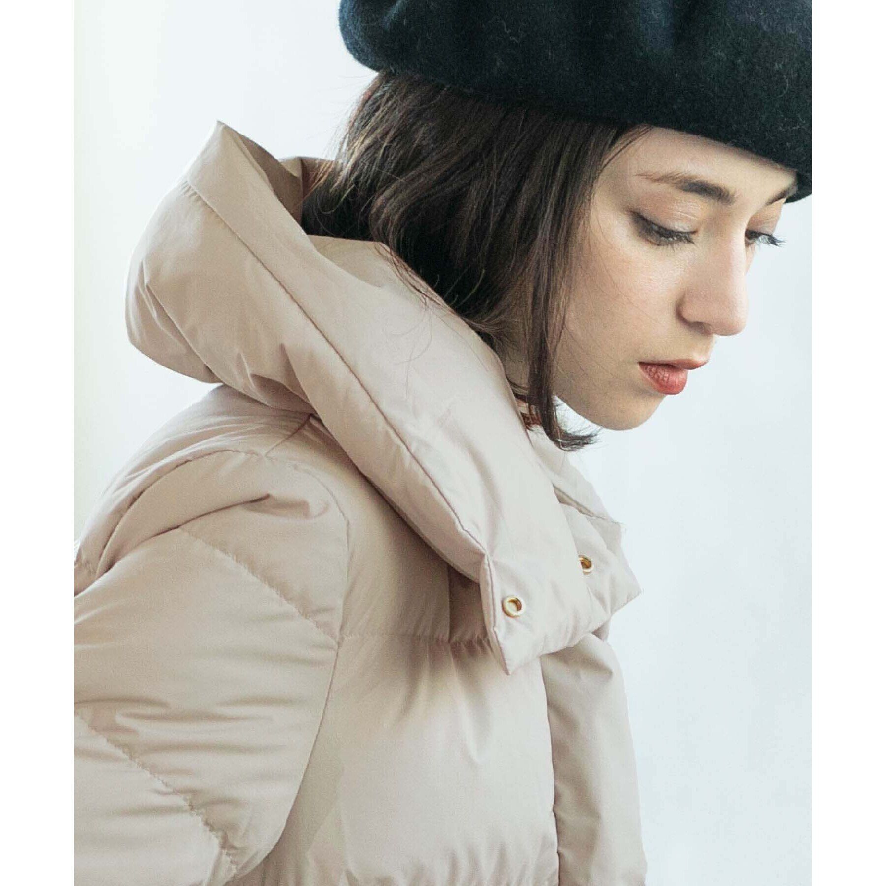 OPAQUE.CLIP「《SS-LLsize》襟取り外し可/ショートダウンジャケット【洗濯機洗い可/撥水/防風/抗菌加工】」|ダウン|