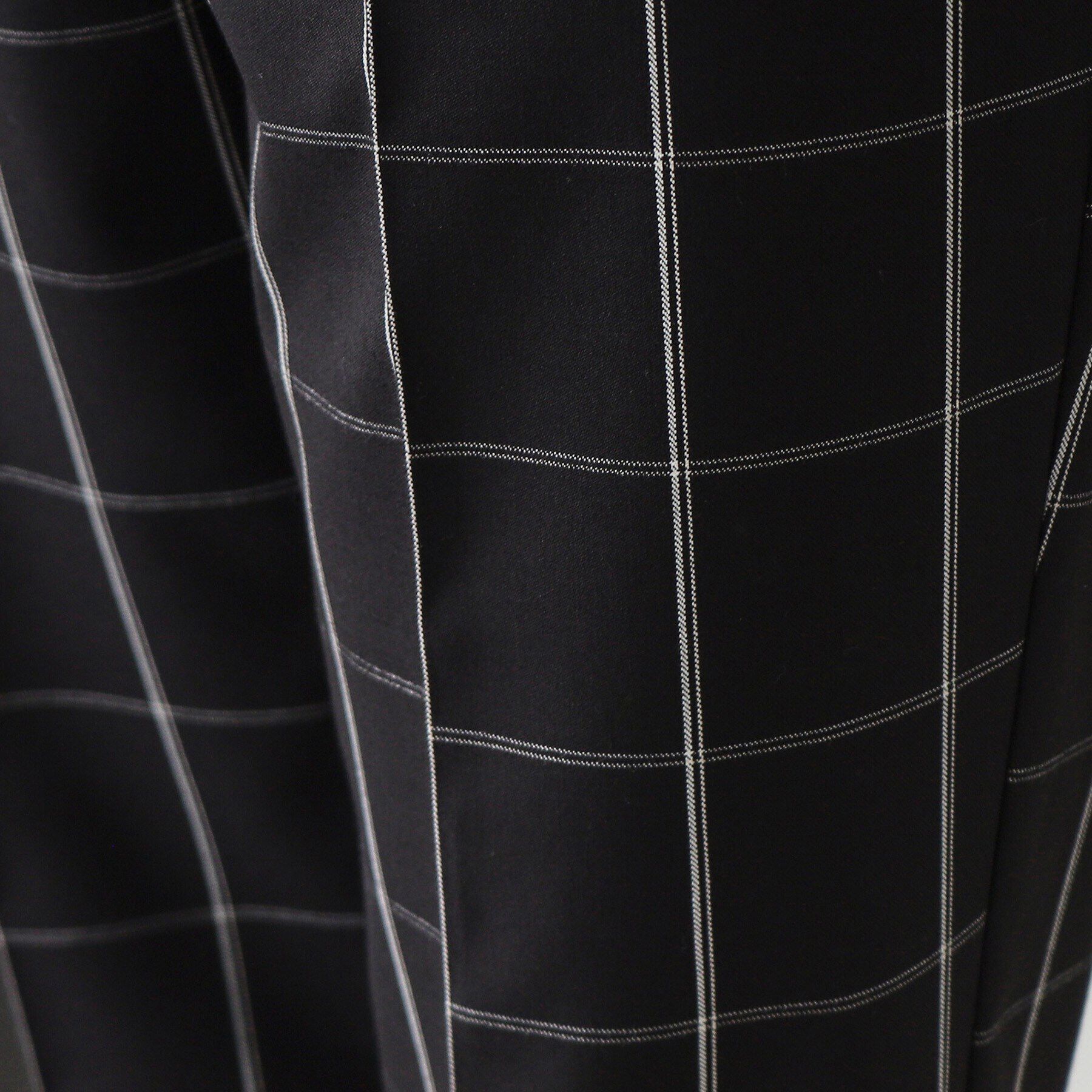 OPAQUE.CLIP「チェック柄テーパードパンツ【洗濯機洗い可】」|その他|