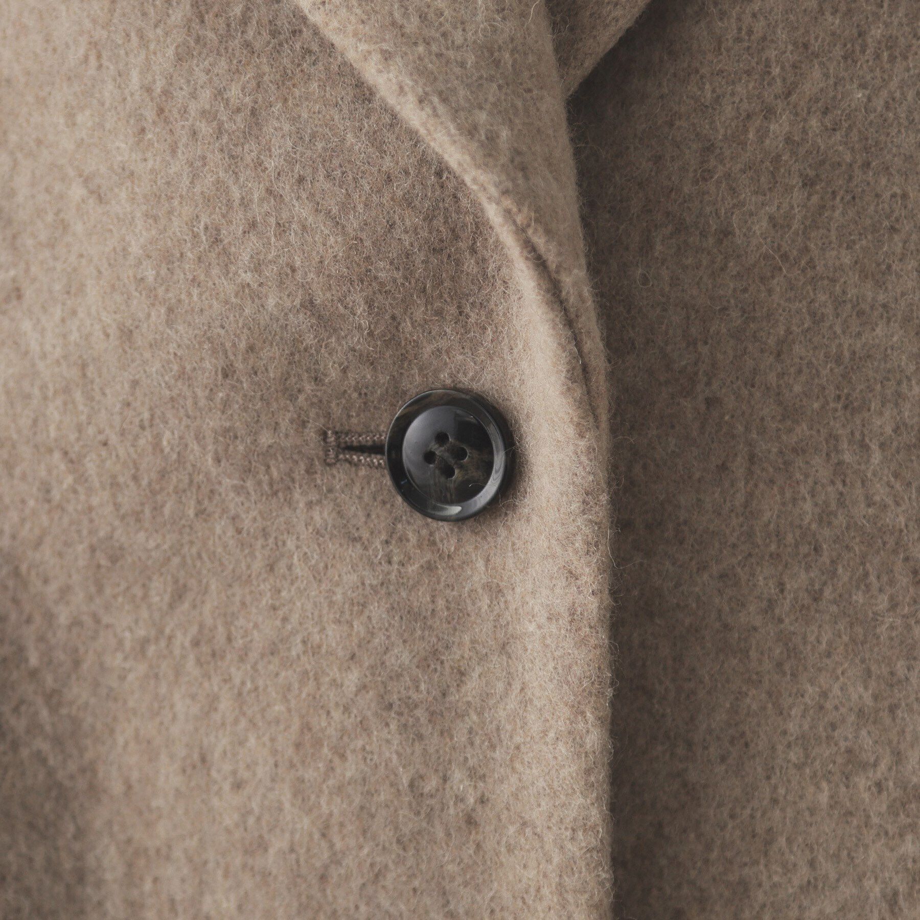 OPAQUE.CLIP「《Oggi掲載》シャギーウール混 テーラードコート」|チェスターコート|