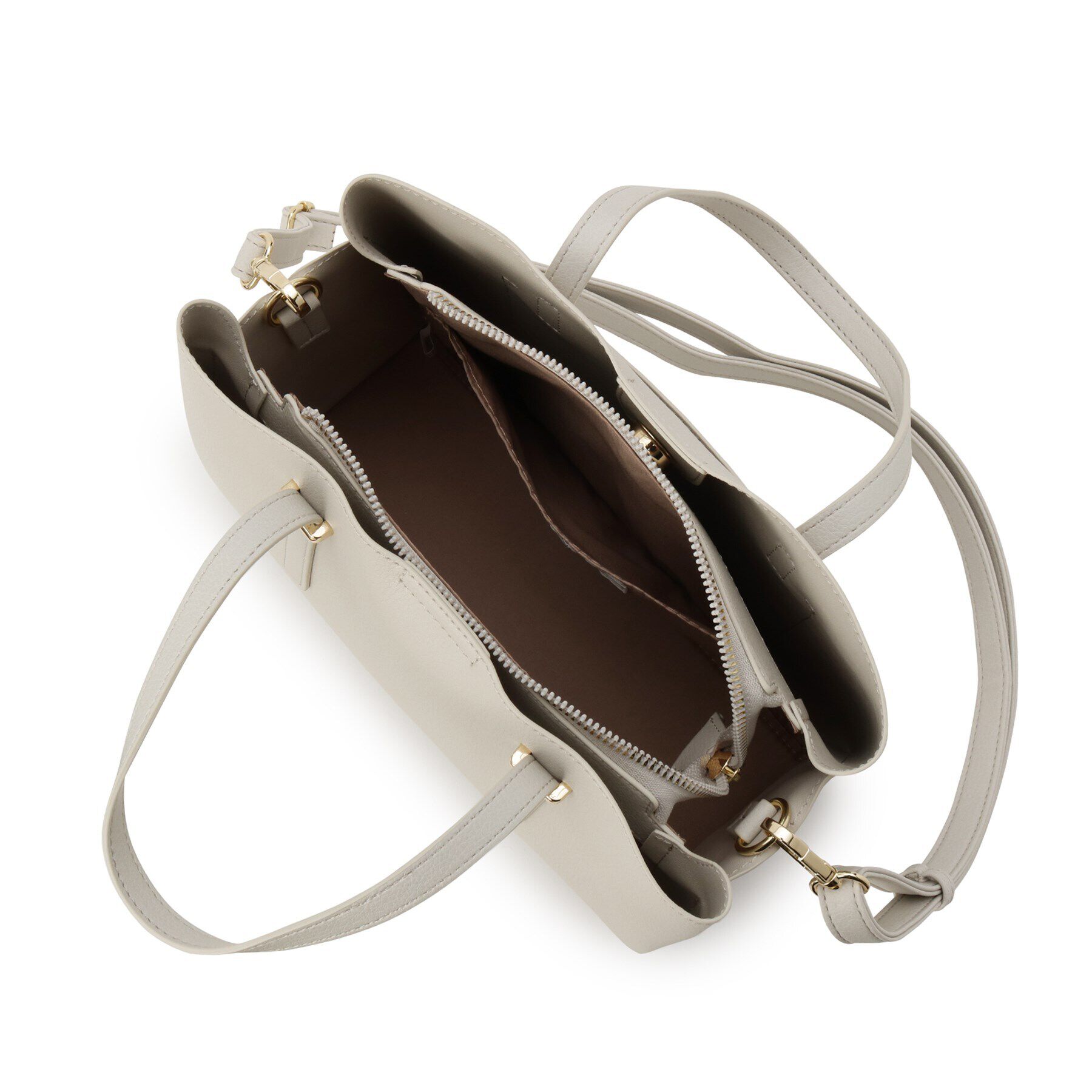 OPAQUE.CLIP「【2WAY】フロントバースクエアデザインミドルバッグ」|ハンドバッグ|