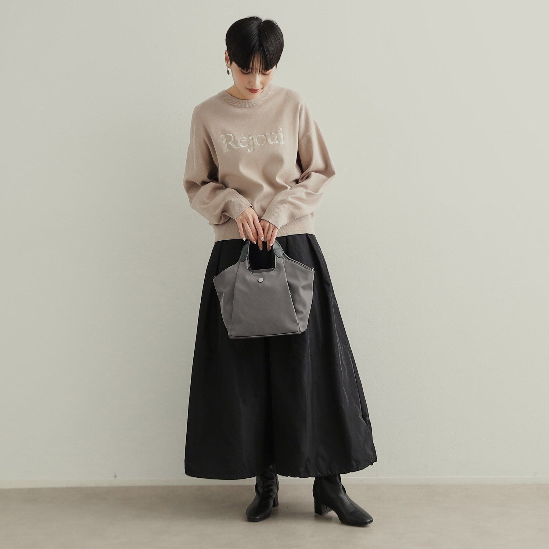 OPAQUE.CLIP「【撥水加工／マルチポケット／2WAY】カジュアルミドルトートバッグ」|トートバッグ|