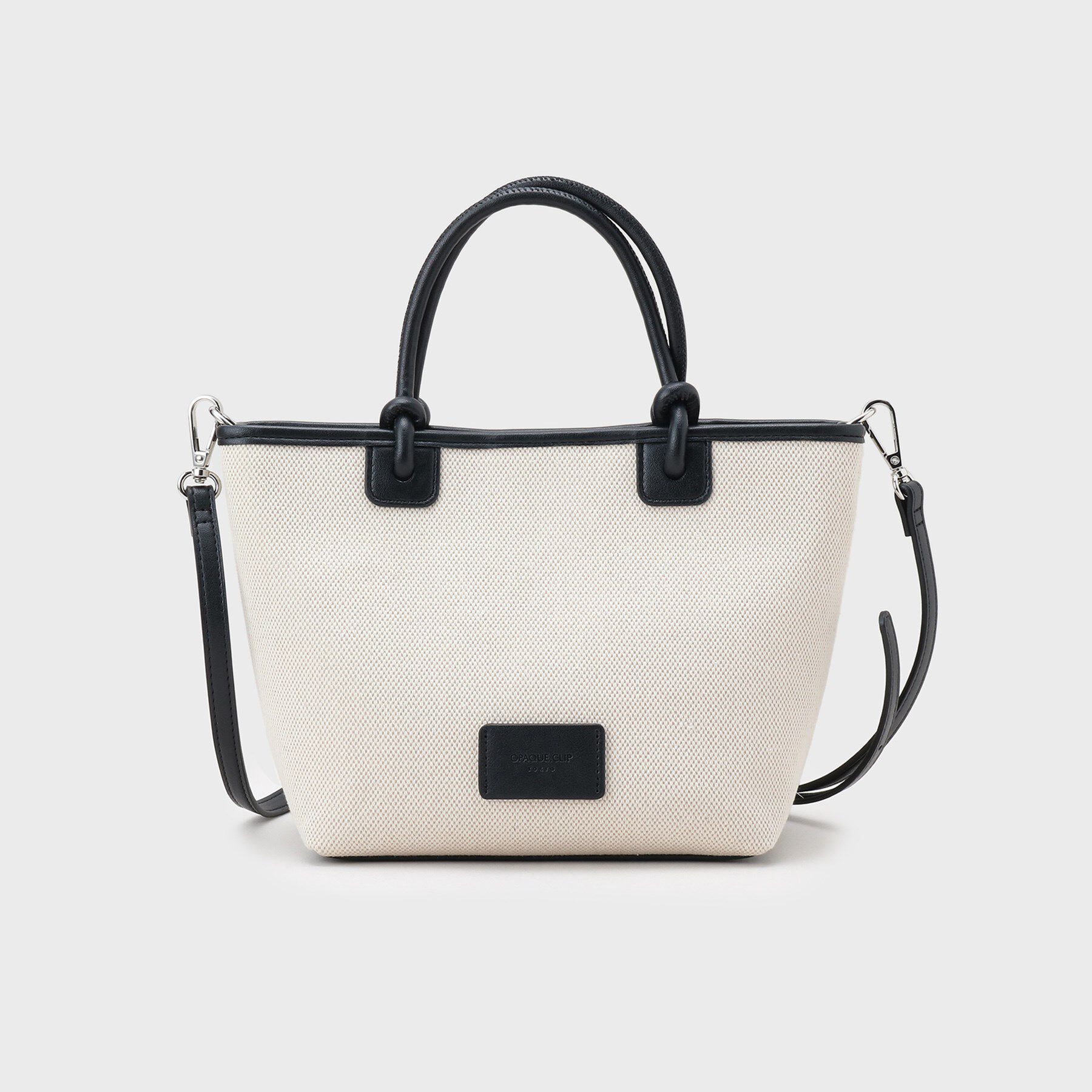 OPAQUE.CLIP「【2WAY】キャンバストリミングトートバッグ」|トートバッグ|
