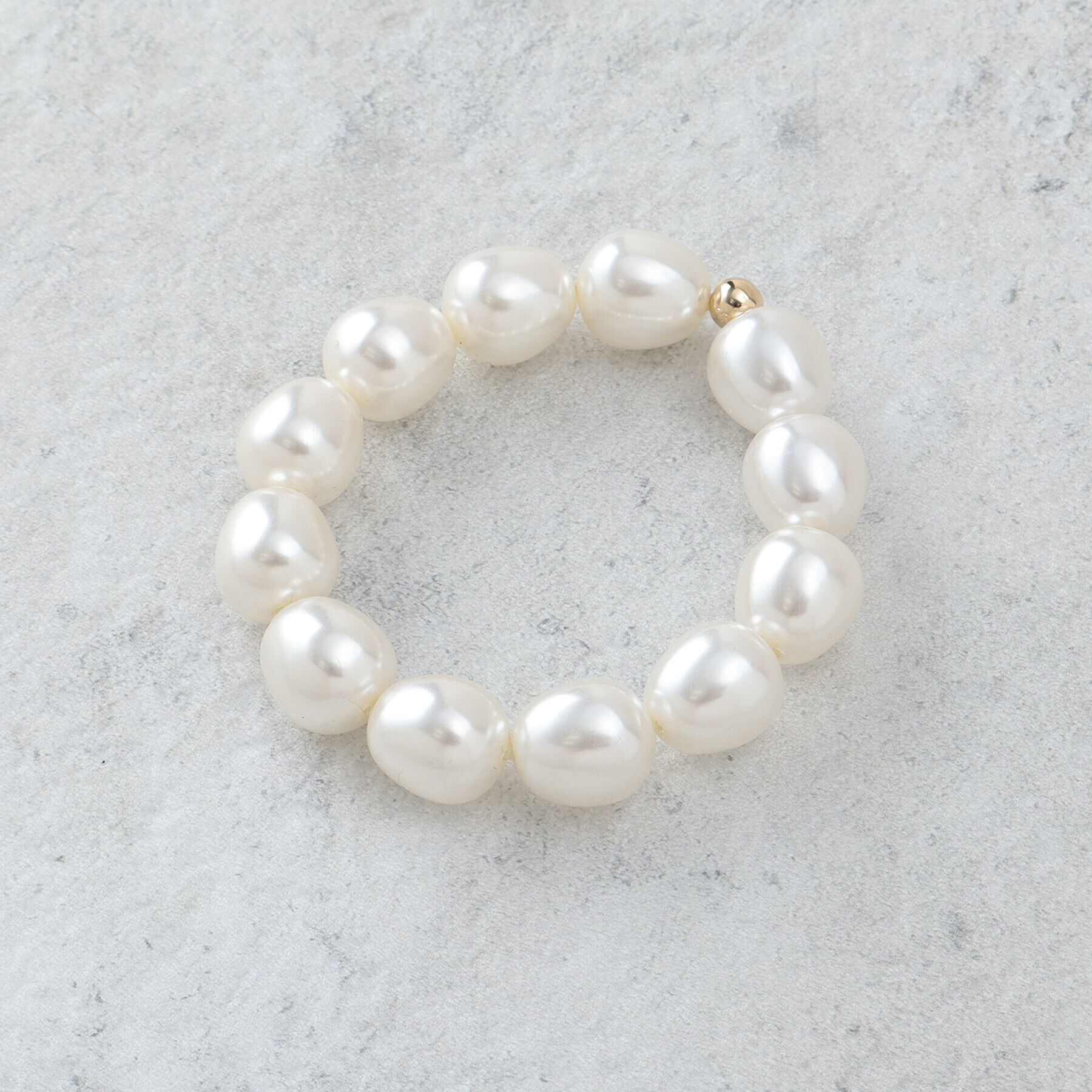 OPAQUE.CLIP「フェイクパールヘアゴム」|その他|