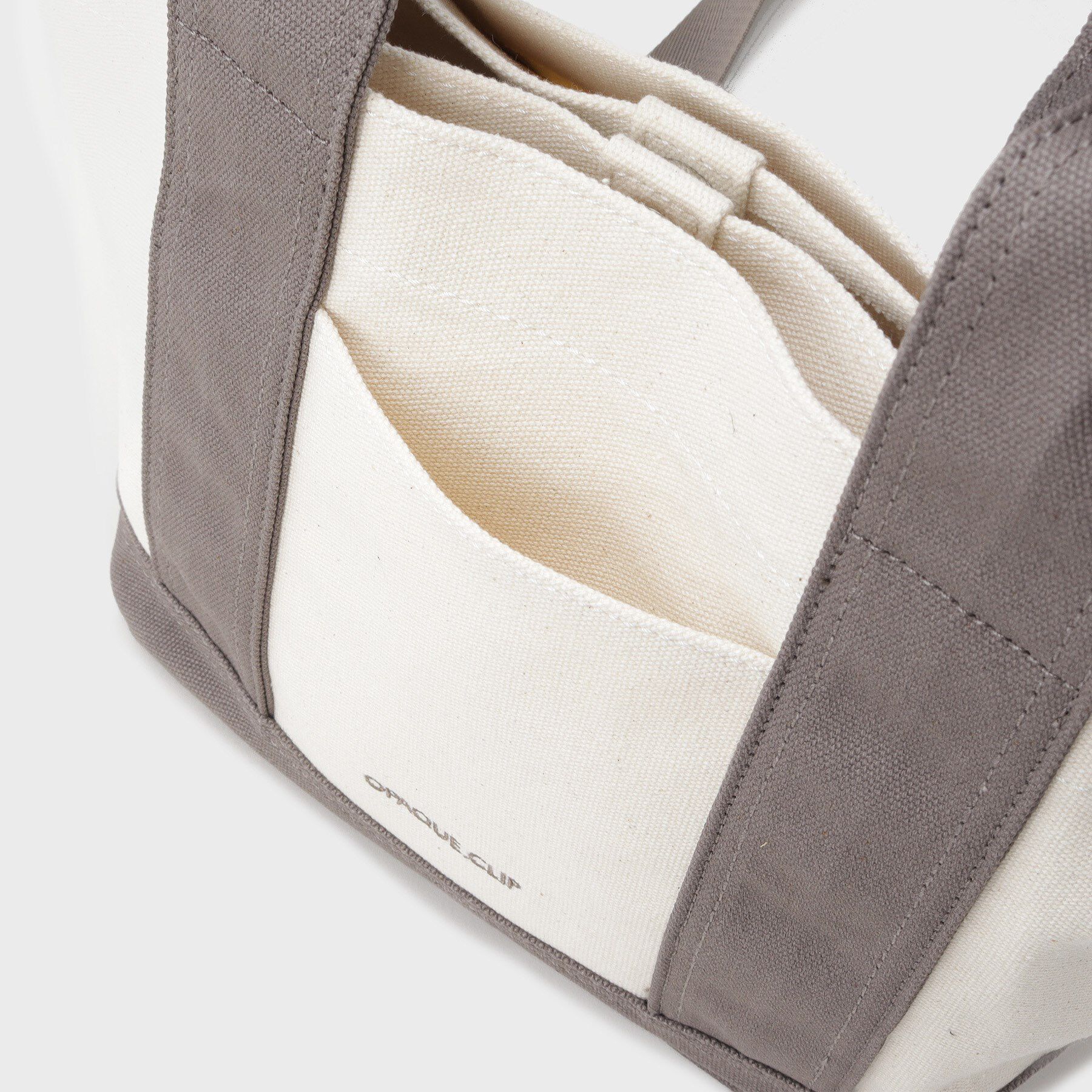 OPAQUE.CLIP「【2WAY／多ポケット】3層セパレートミドルトートバッグ」|トートバッグ|