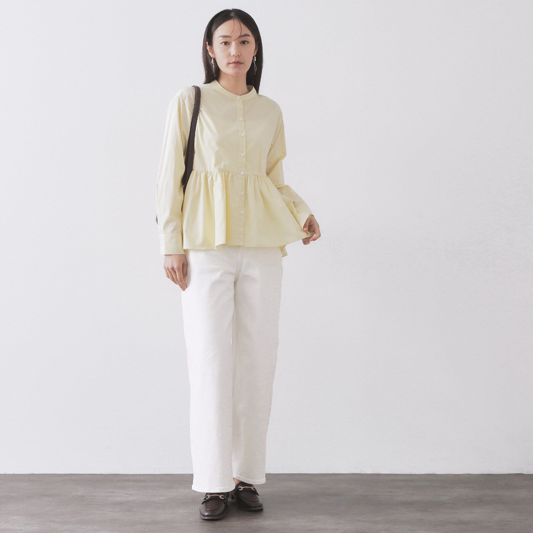 OPAQUE.CLIP「《SS-LLサイズ》ストレッチバギーデニム【洗濯機洗い可】」|デニム|