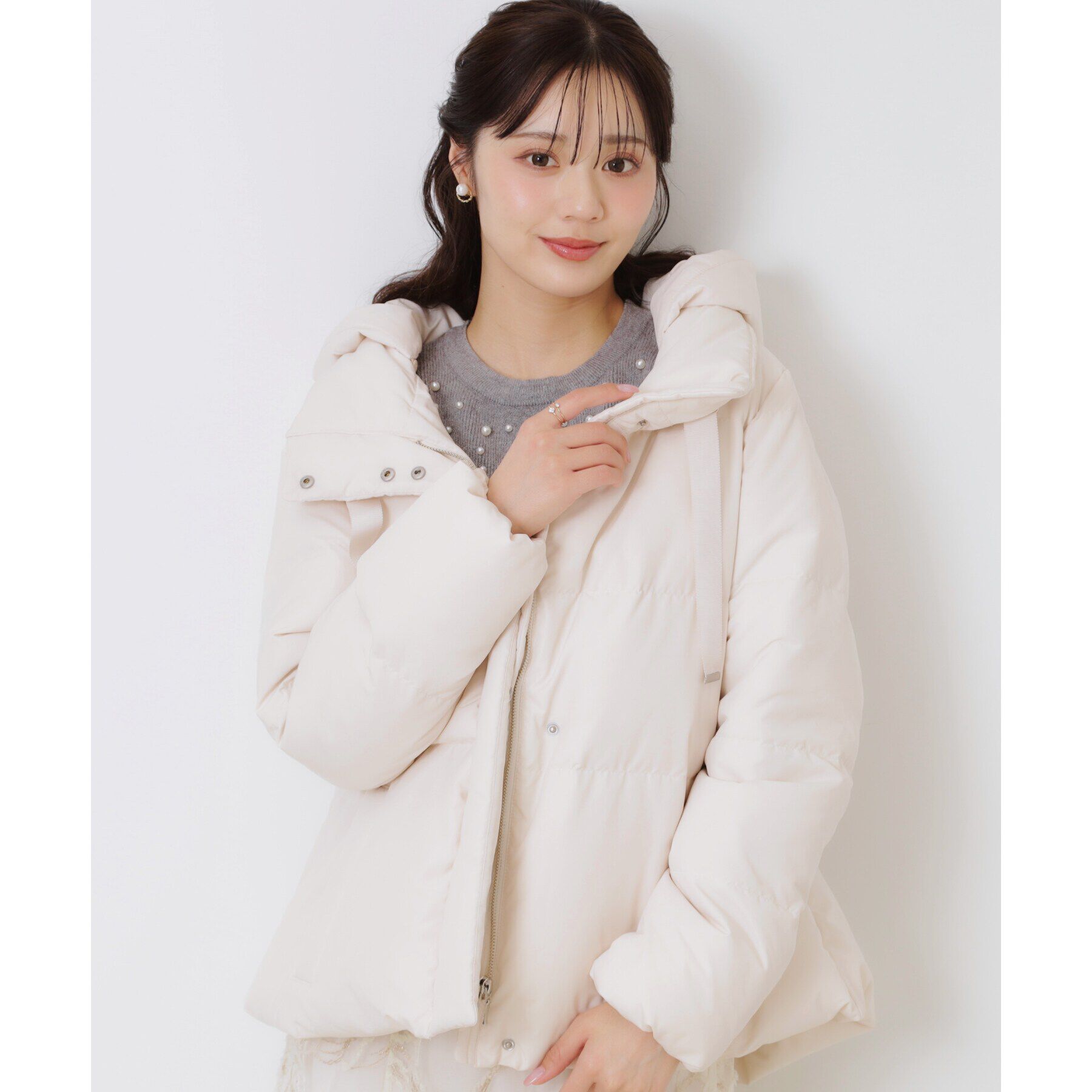 Couture broach「【冬の名品】愛されダウン」|ダウン|