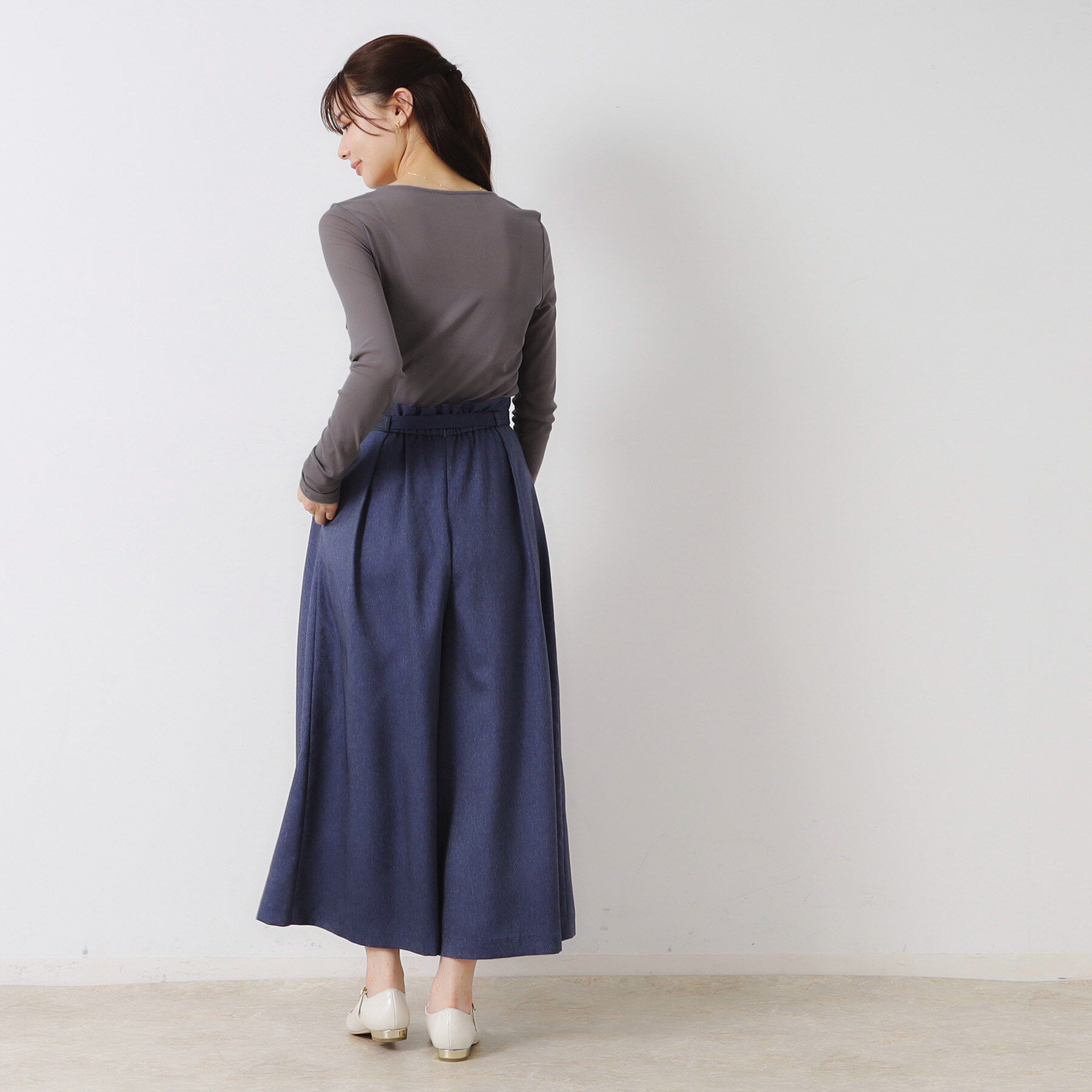 Couture broach「チュールクルーネックTシャツ」|Tシャツ・カットソー|