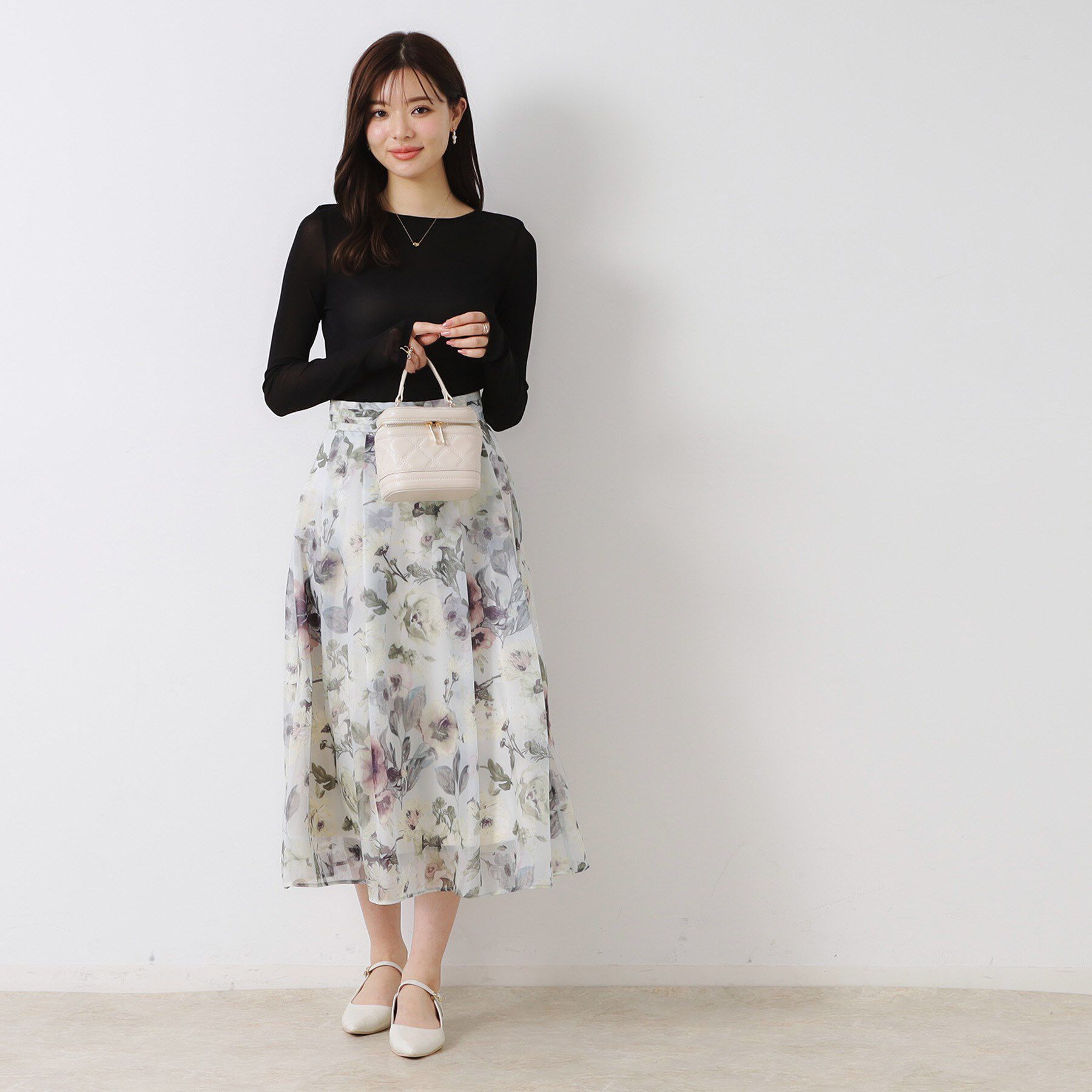 Couture broach「チュールクルーネックTシャツ」|Tシャツ・カットソー|