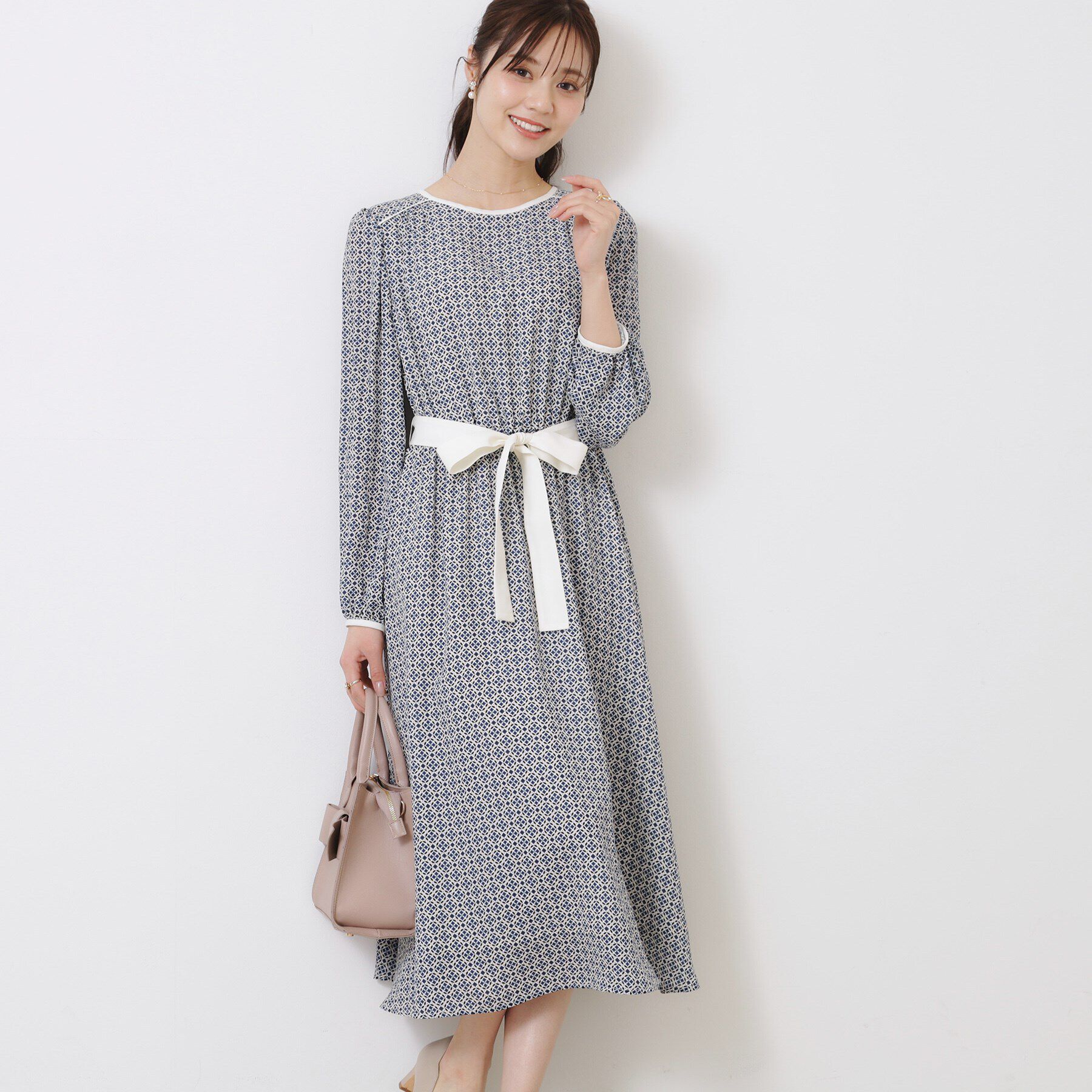 Couture broach「柄アソートプリントワンピース」|ワンピース|