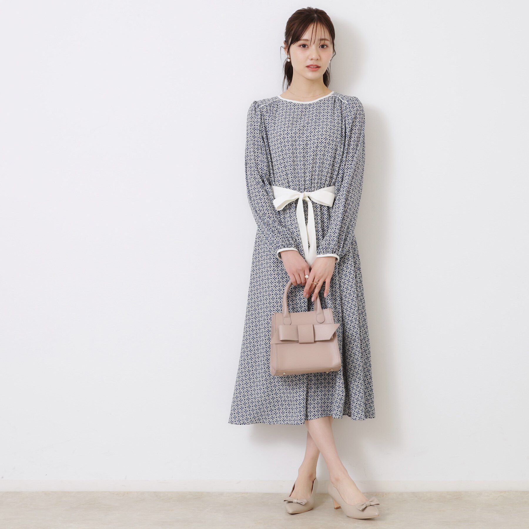 Couture broach「柄アソートプリントワンピース」|ワンピース|