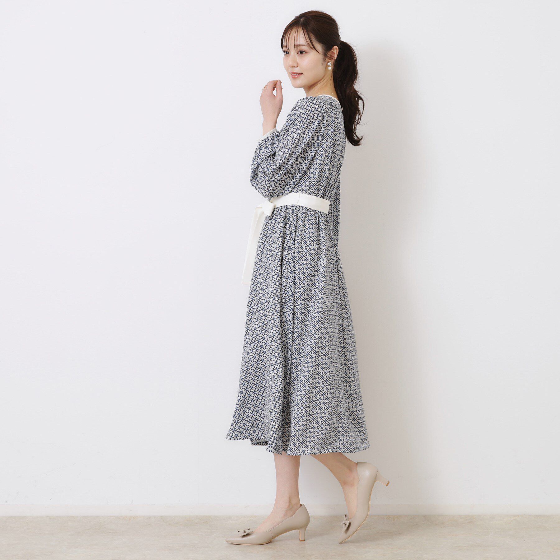 Couture broach「柄アソートプリントワンピース」|ワンピース|