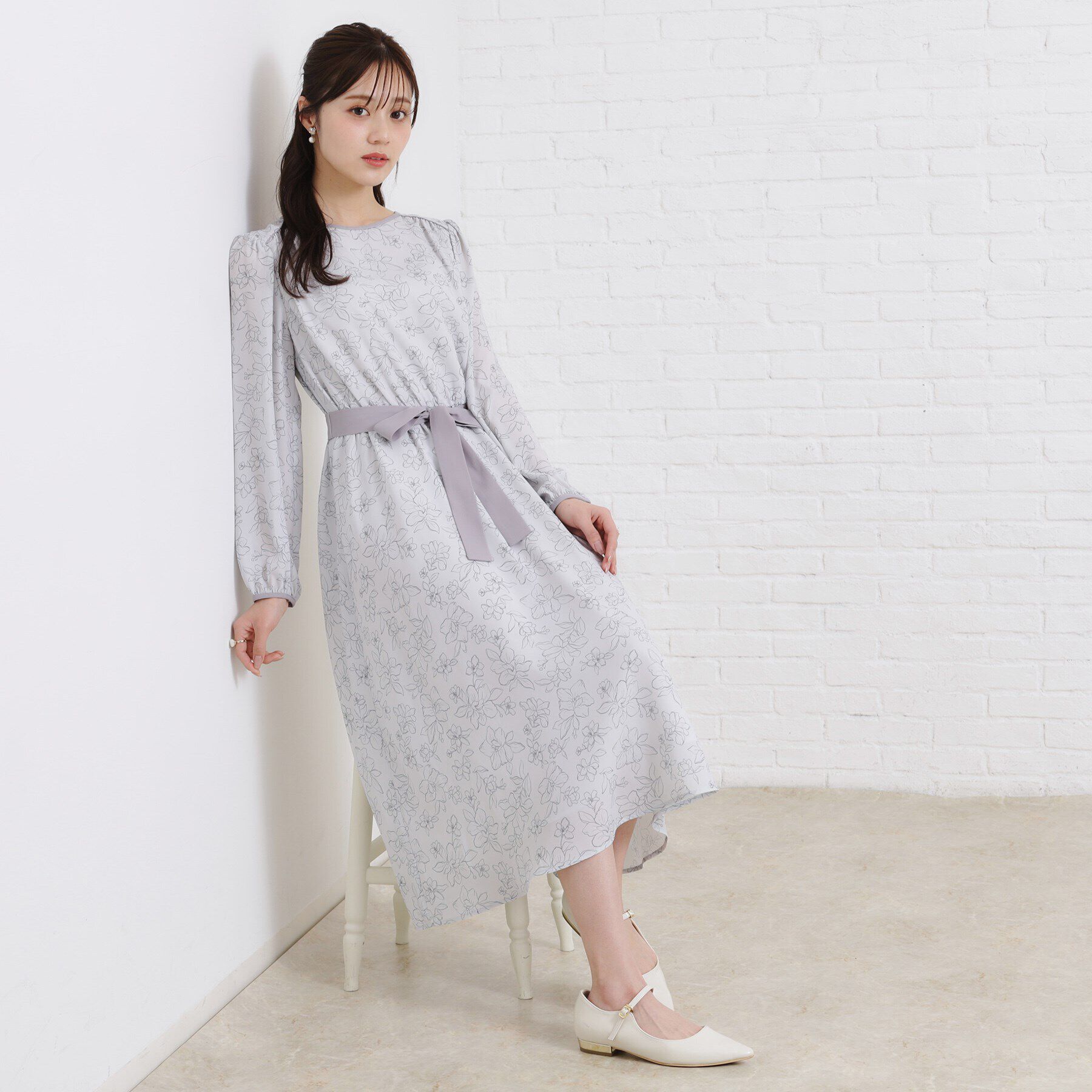 Couture broach「柄アソートプリントワンピース」|ワンピース|