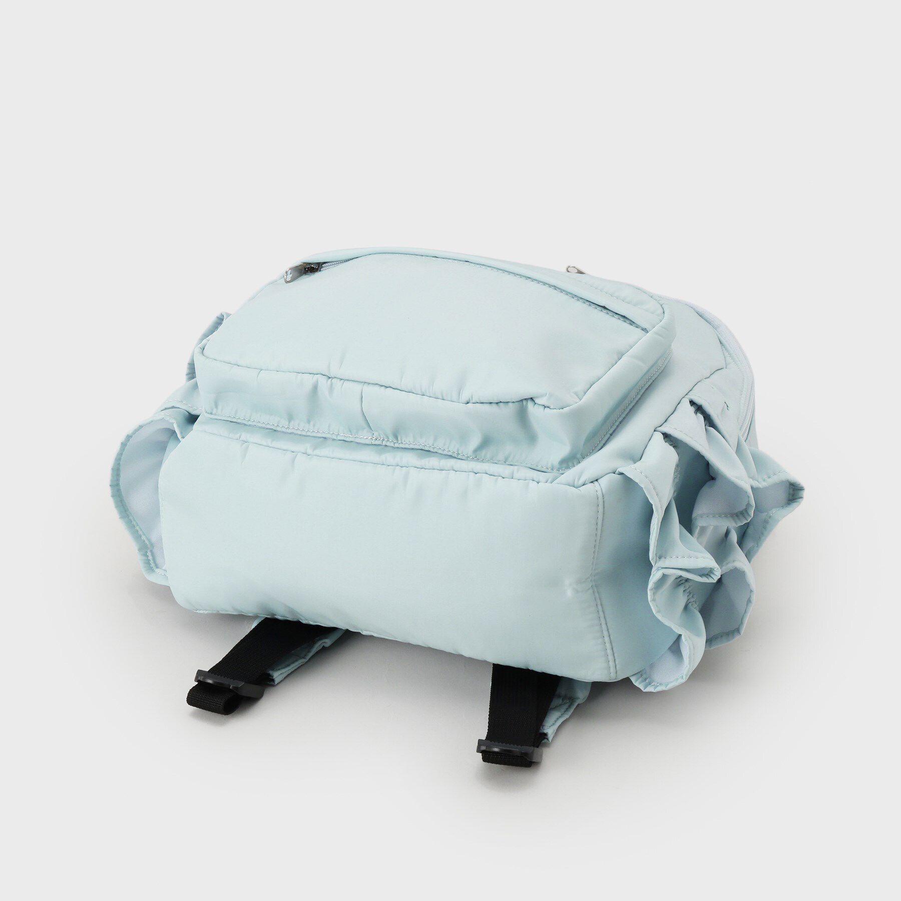 PINK-latte「【容量約15L】フリルリュック」|リュック|