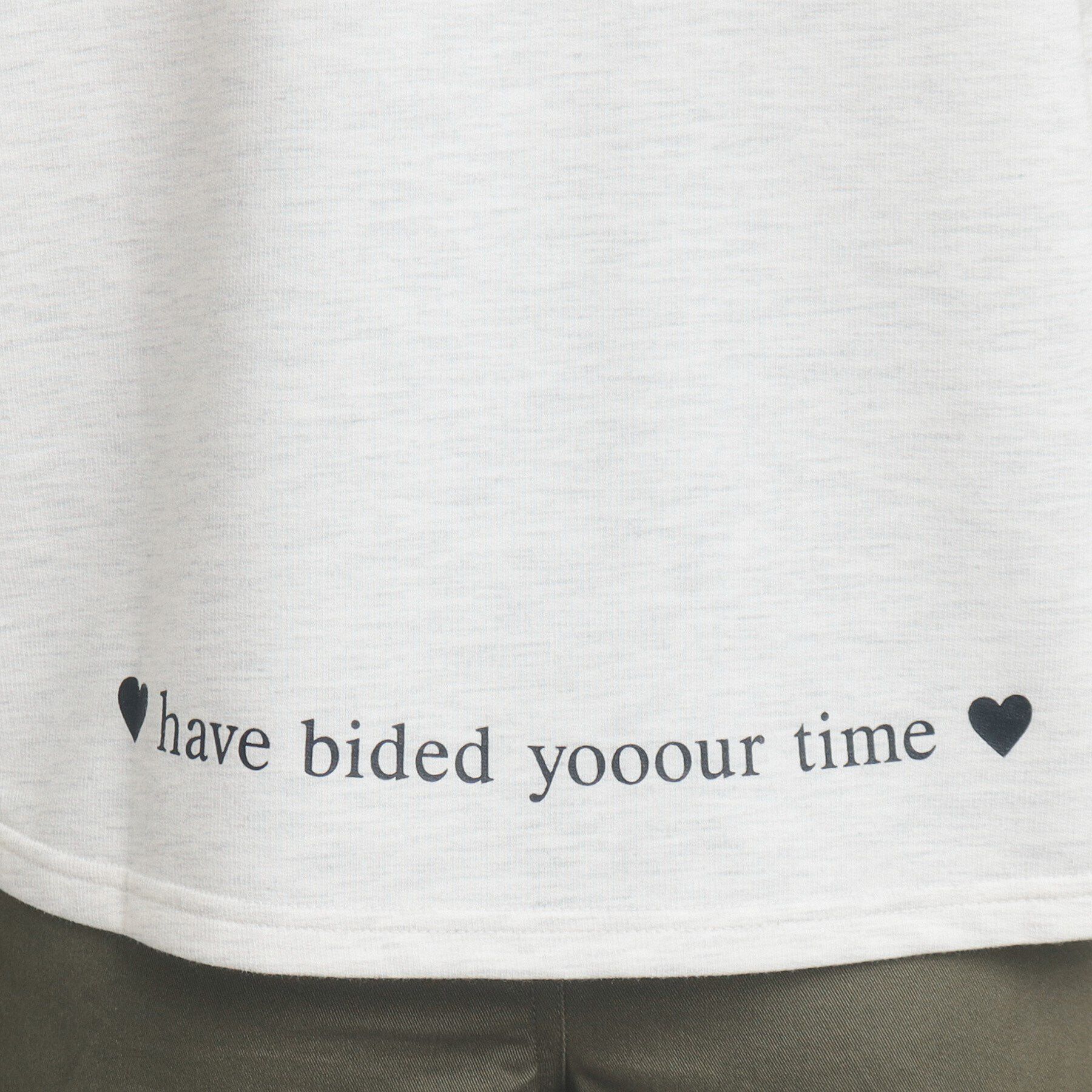 PINK-latte「バックロゴプリントプルオーバー」|Tシャツ・カットソー|