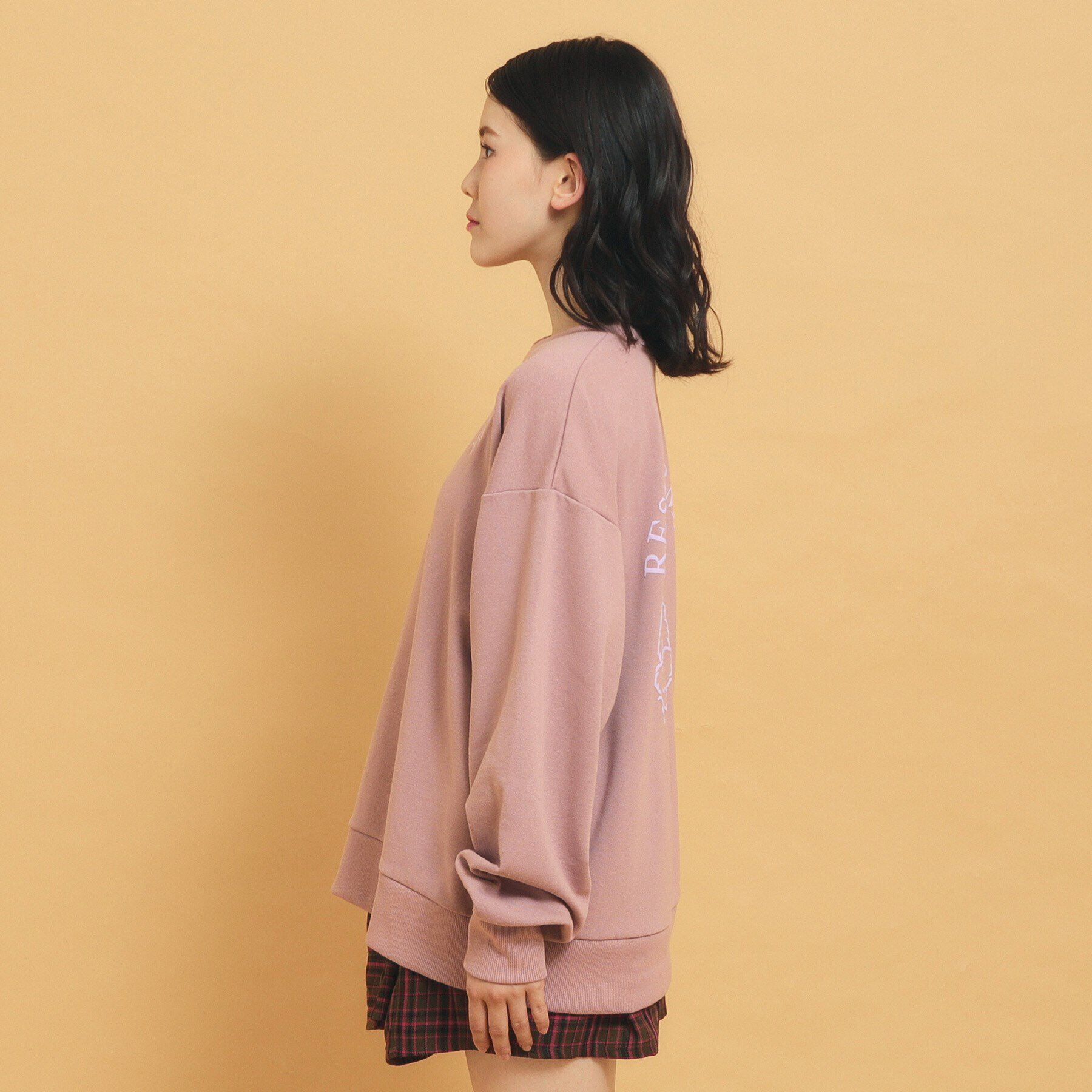 PINK-latte「秋冬マストアイテム クマ裏毛スウェット」|Tシャツ・カットソー|