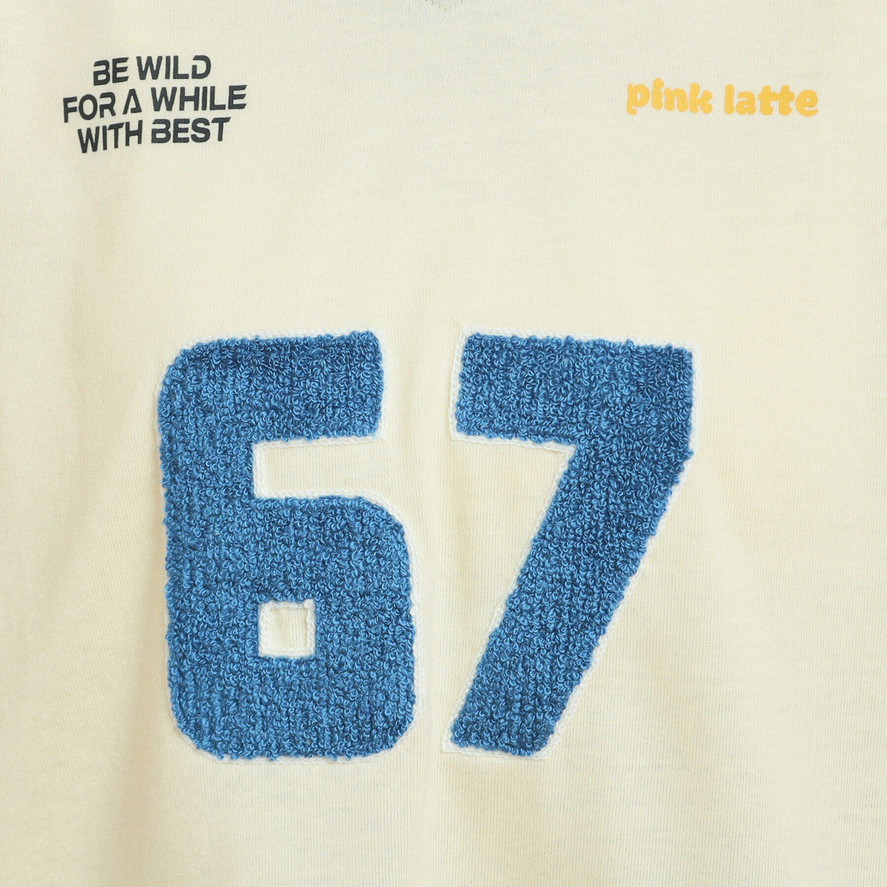 PINK-latte「衿付きユニフォームロングTシャツ」|Tシャツ・カットソー|