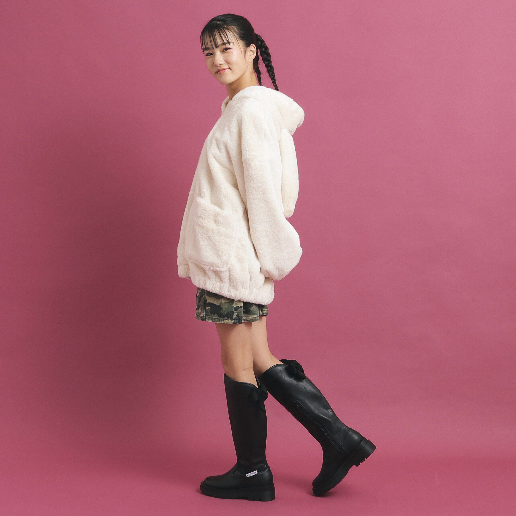 PINK-latte「ロングブーツ」|ショートブーツ|