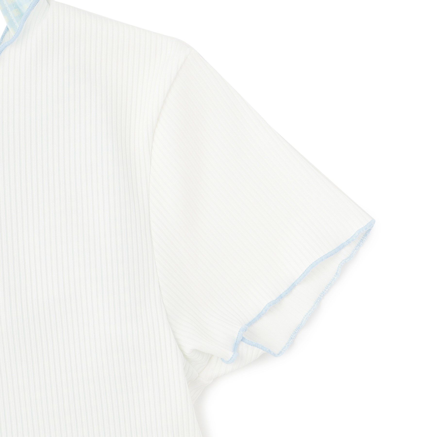 PINK-latte「リブT付ギンガムチェックワンピース」|その他|