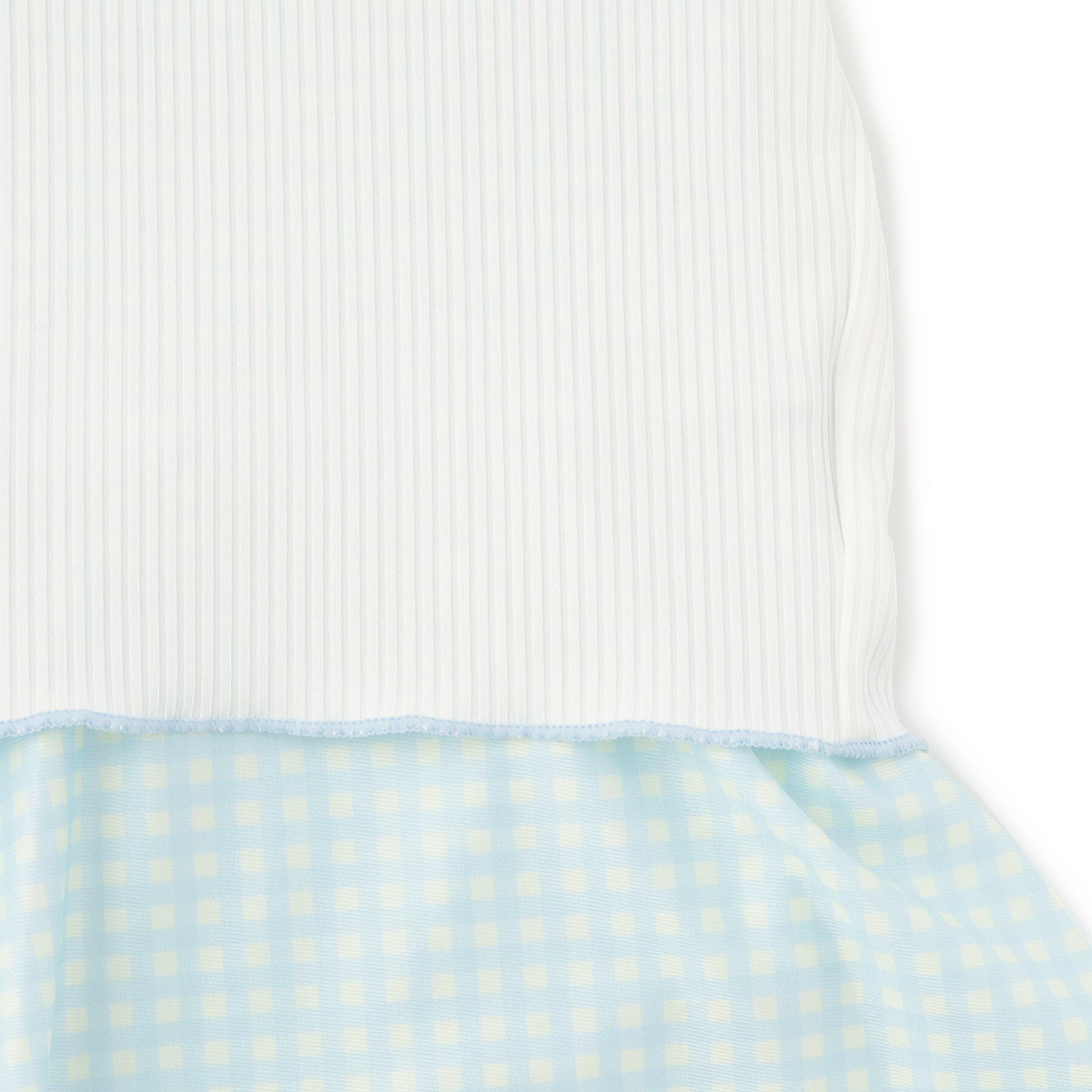 PINK-latte「リブT付ギンガムチェックワンピース」|その他|