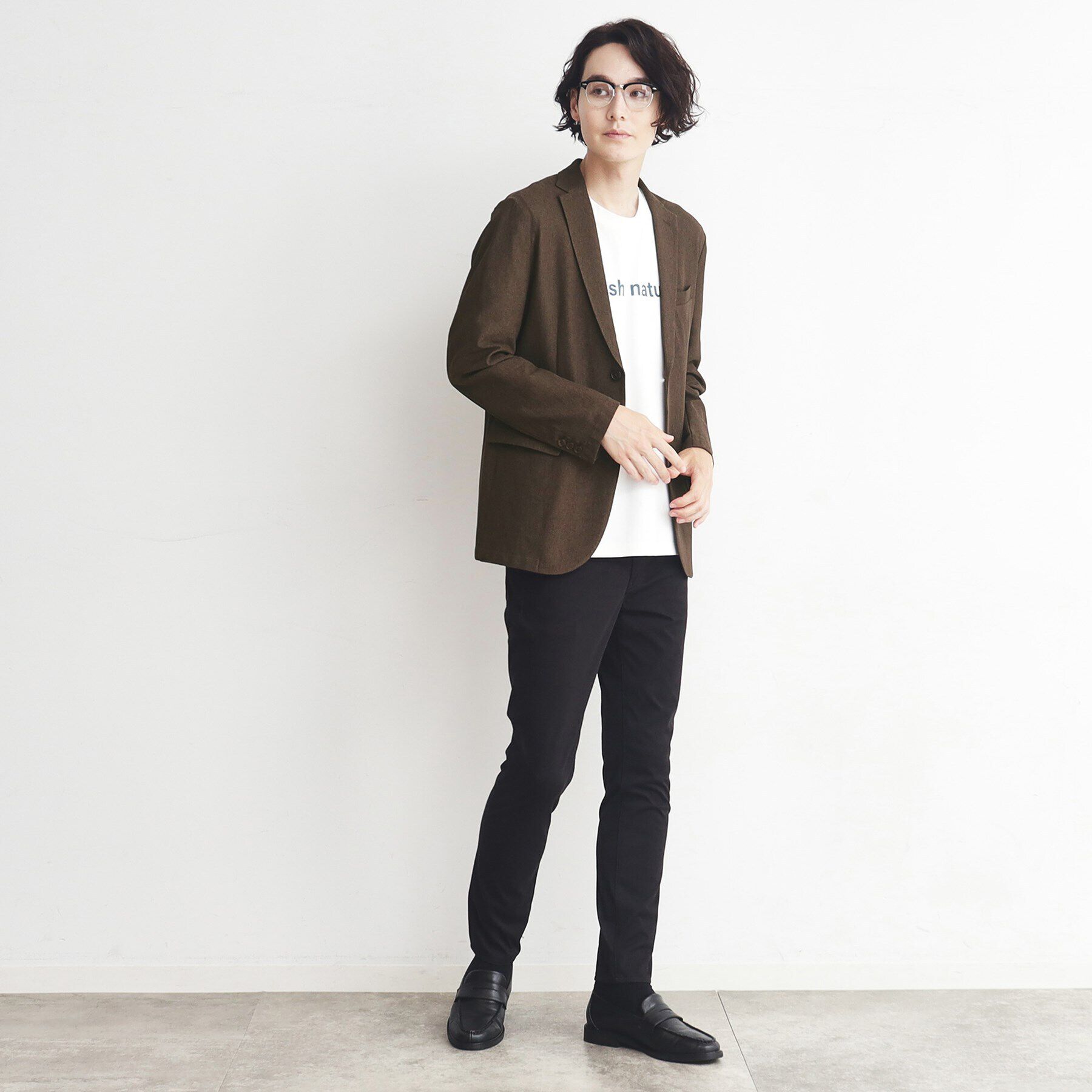 THE SHOP TK「【ヒルナンデス！で紹介】【速乾／通気性◎／セットアップ可】シャリルジャージジャケット」|テーラードジャケット|