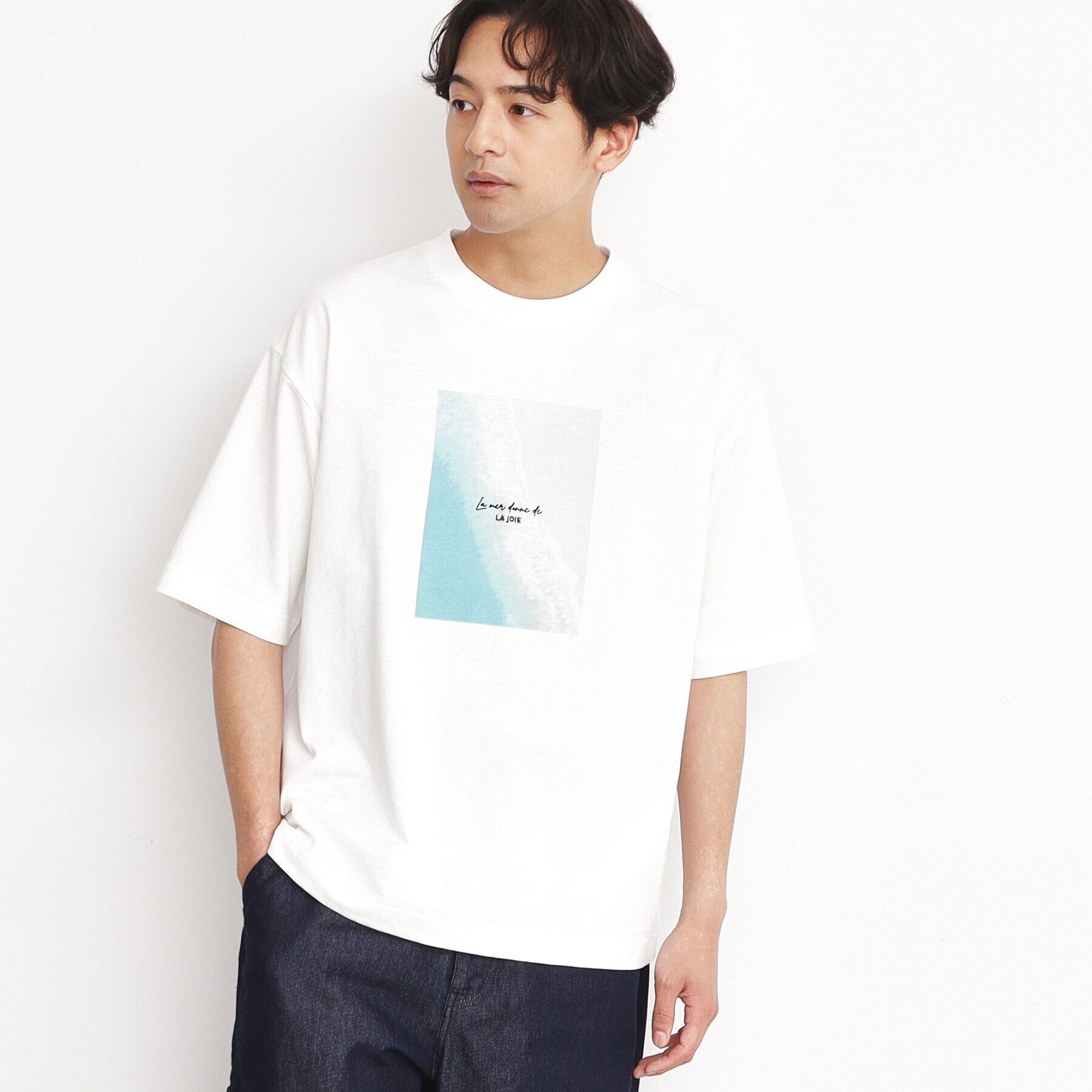 THE SHOP TK「【ご好評につきシリーズ第2弾が登場！】FRESH NATUREデザイン刺繍Tシャツ」|Tシャツ・カットソー|