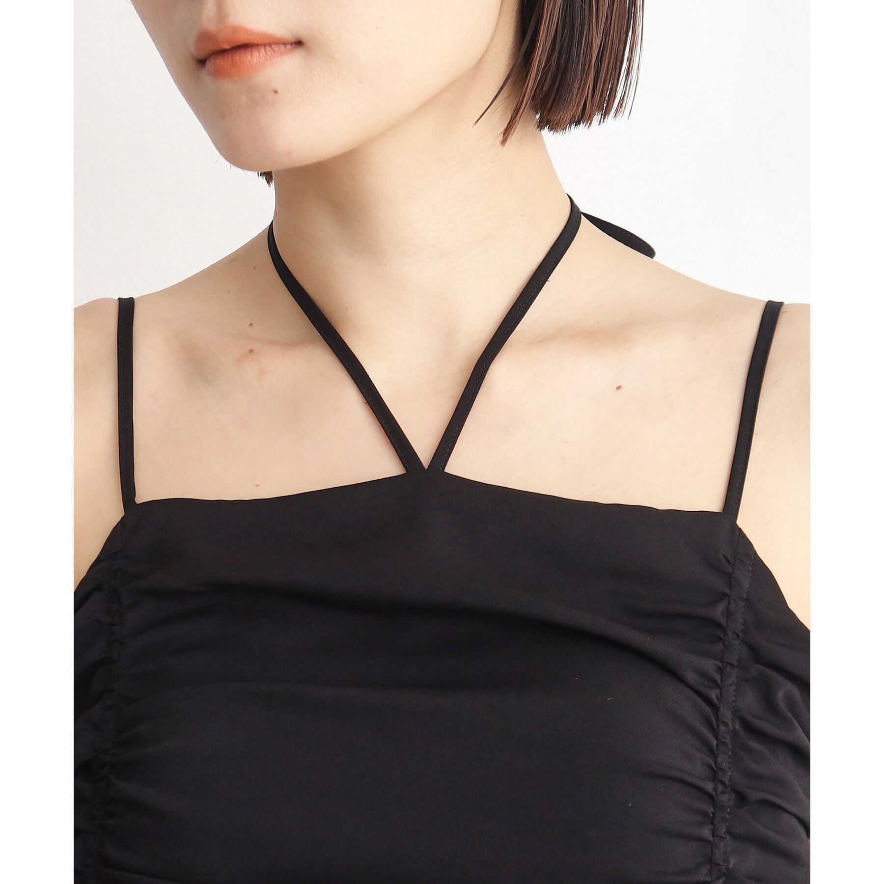 THE SHOP TK「【ラッシュガード/接触冷感/撥水/UVケア/洗える】MIZUGIWA_ホルター＆キャミビスチェ」|キャミソール|