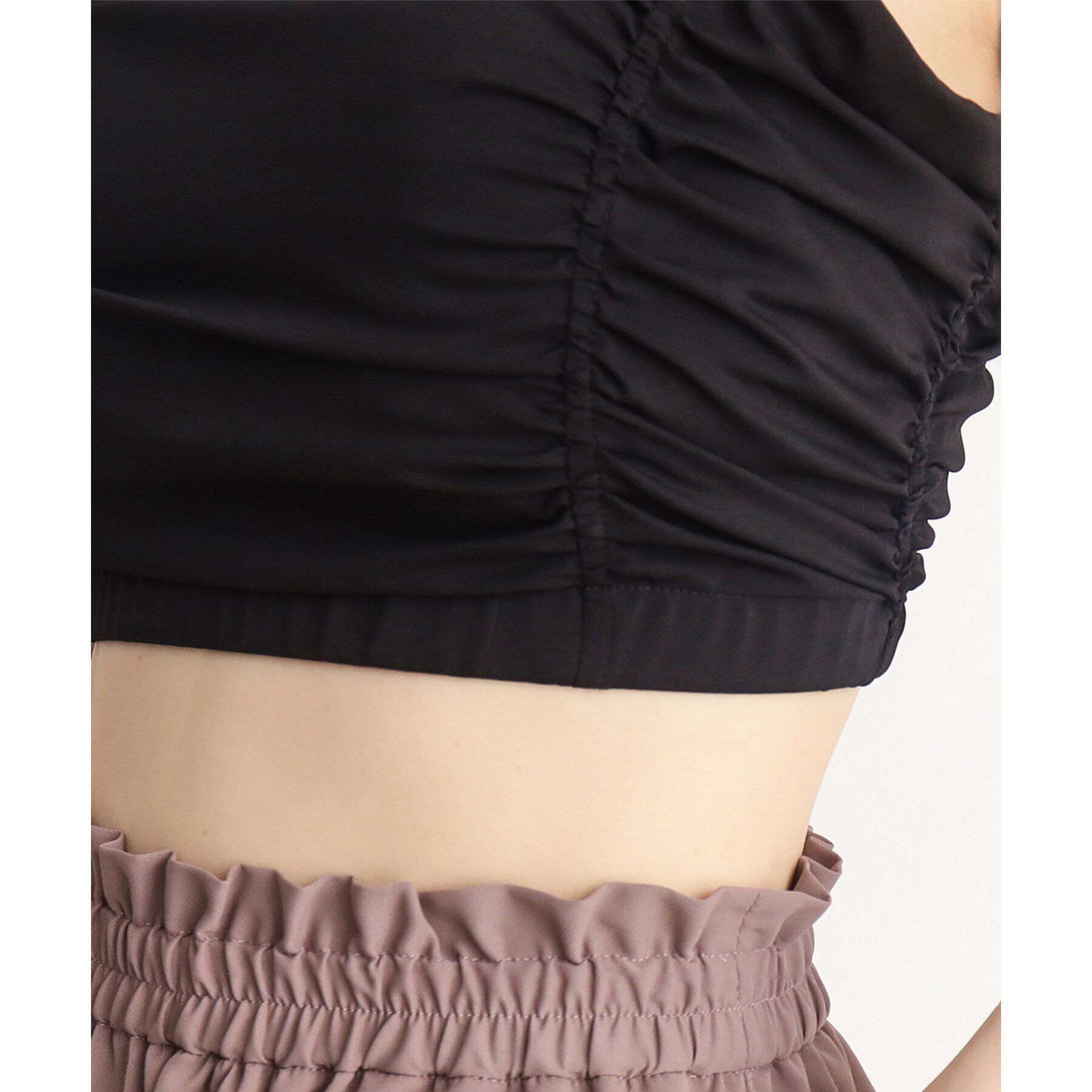 THE SHOP TK「【ラッシュガード/接触冷感/撥水/UVケア/洗える】MIZUGIWA_ホルター＆キャミビスチェ」|キャミソール|