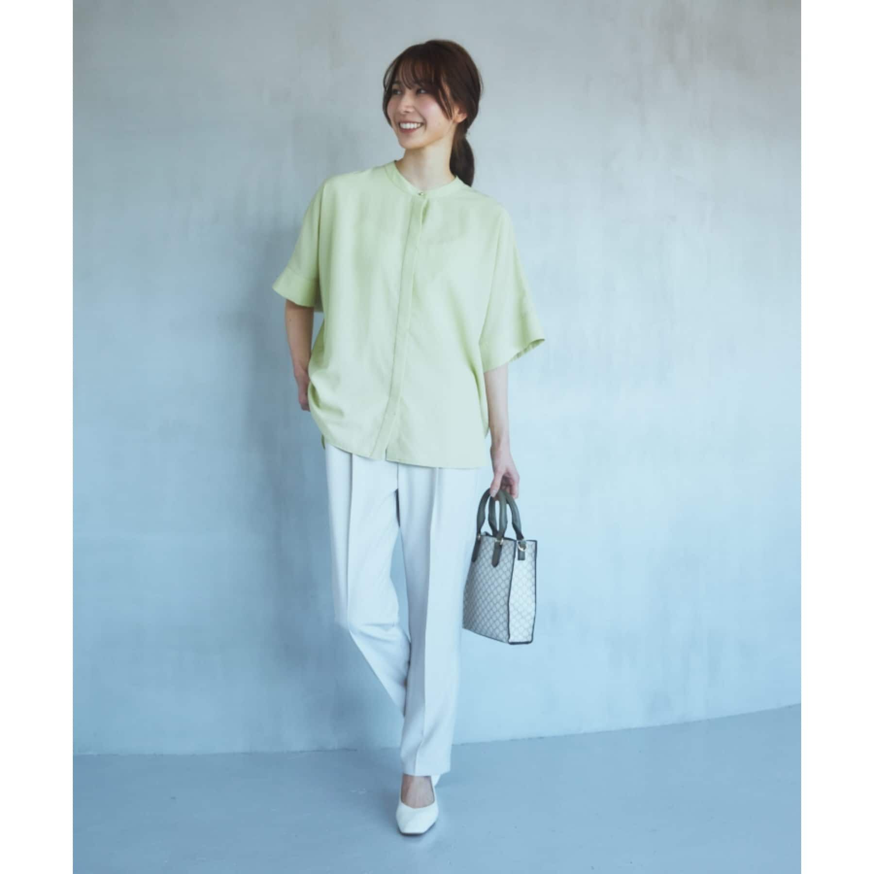 THE SHOP TK「【再登場／魅せる体型カバー服／洗える】ボイルドルマンブラウス」|シャツ・ブラウス|