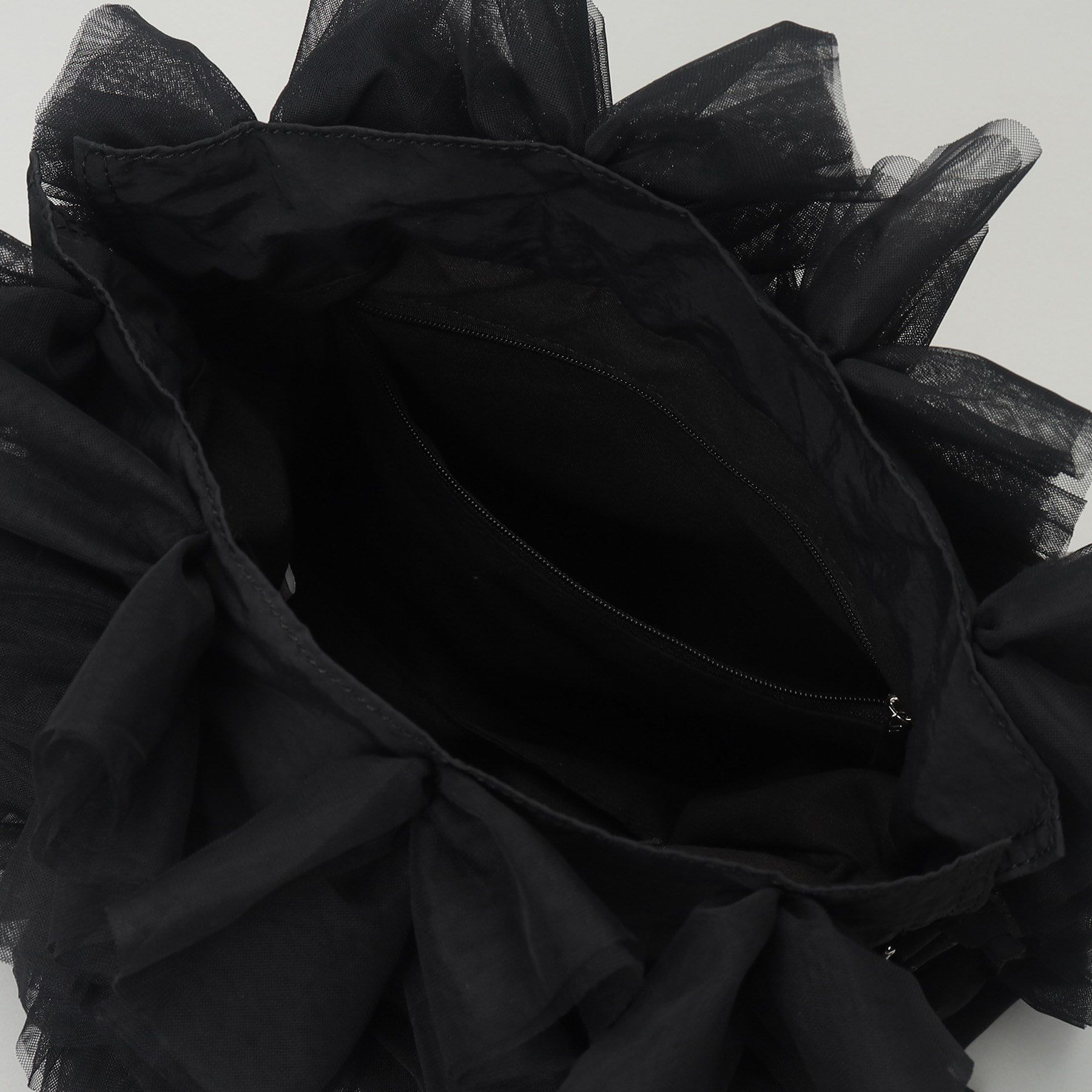 THE SHOP TK「フリルチュール巾着バッグ」|トートバッグ|