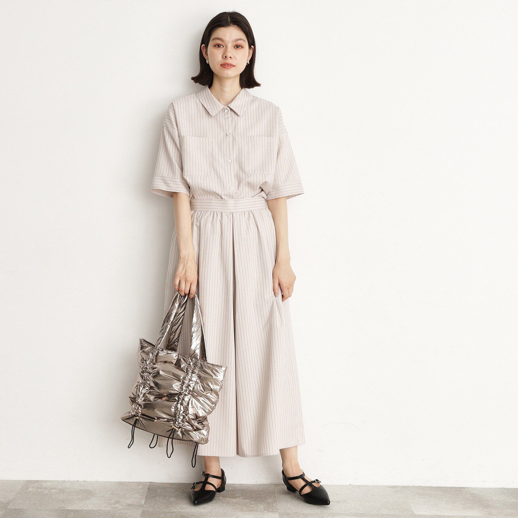 THE SHOP TK「メタルドロスト2WAYトート」|トートバッグ|