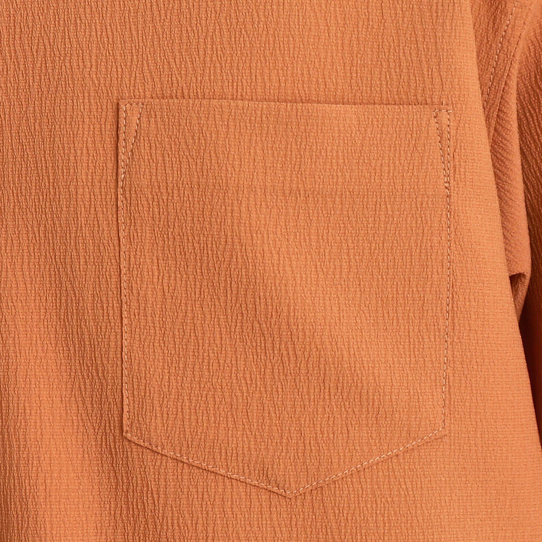 THE SHOP TK「楊柳オープンカラー半袖シャツ」|シャツ・ブラウス|