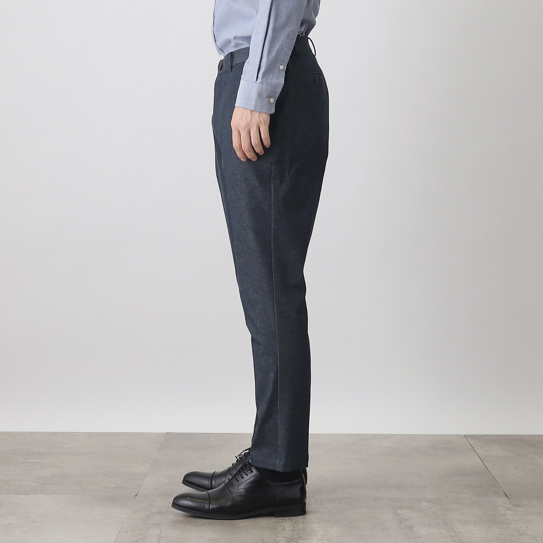 THE SHOP TK「エバーデニムスラックス【セットアップ可/ビジネス対応/色落ちしにくい/ストレッチ素材】」|その他|