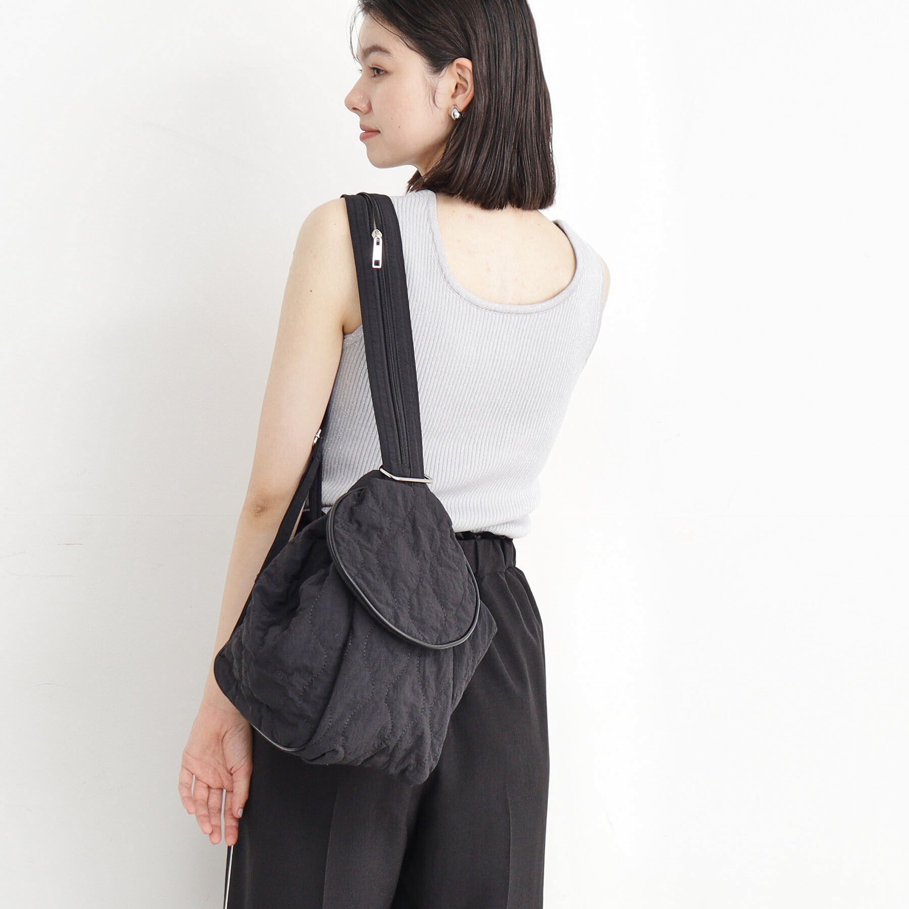 THE SHOP TK「【2WAY】ナイロンキルトショルダー」|ショルダー・メッセンジャー|