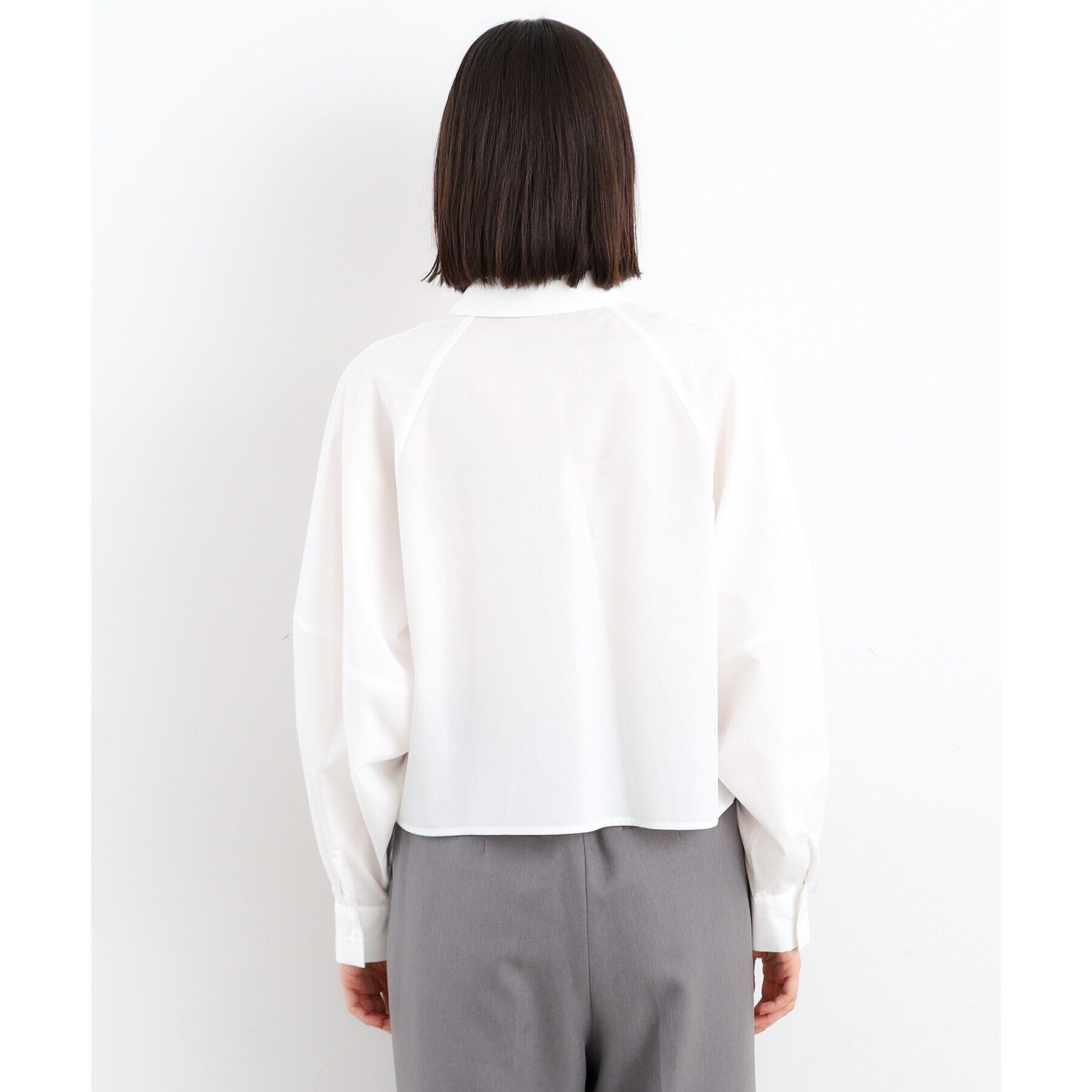 THE SHOP TK「【＠BAILA掲載】袖コクーンシャツ/洗濯機OK」|シャツ・ブラウス|